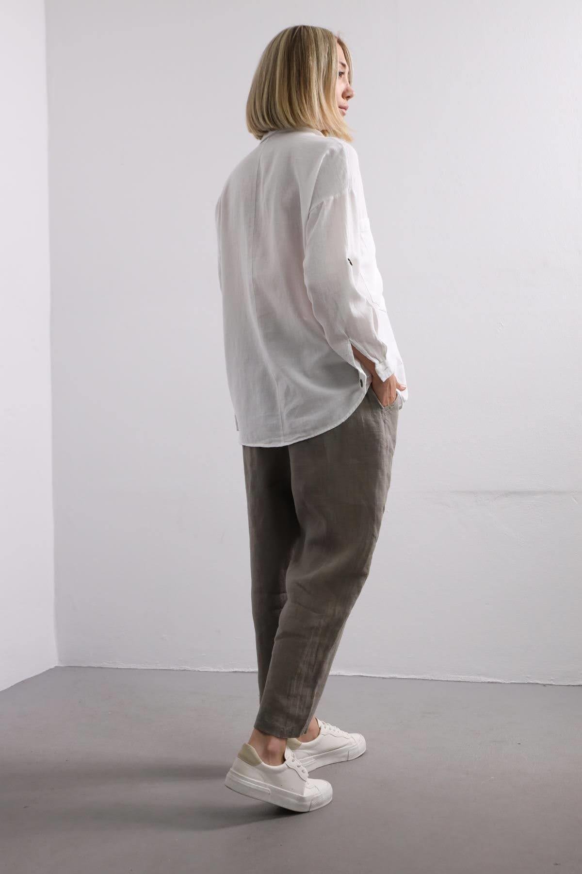 White Big Pocket Shirt White Big Pocket Shirt