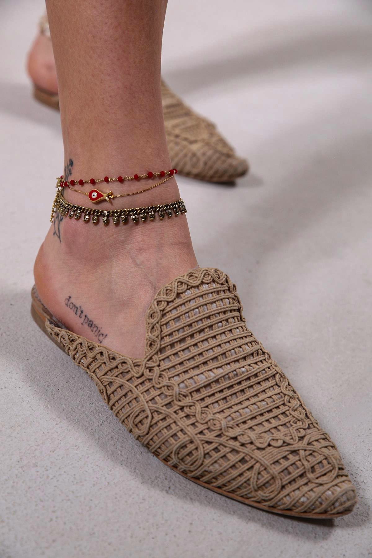  Kaplama Sallantılı Yaprak Detaylı  Zincir Halhal