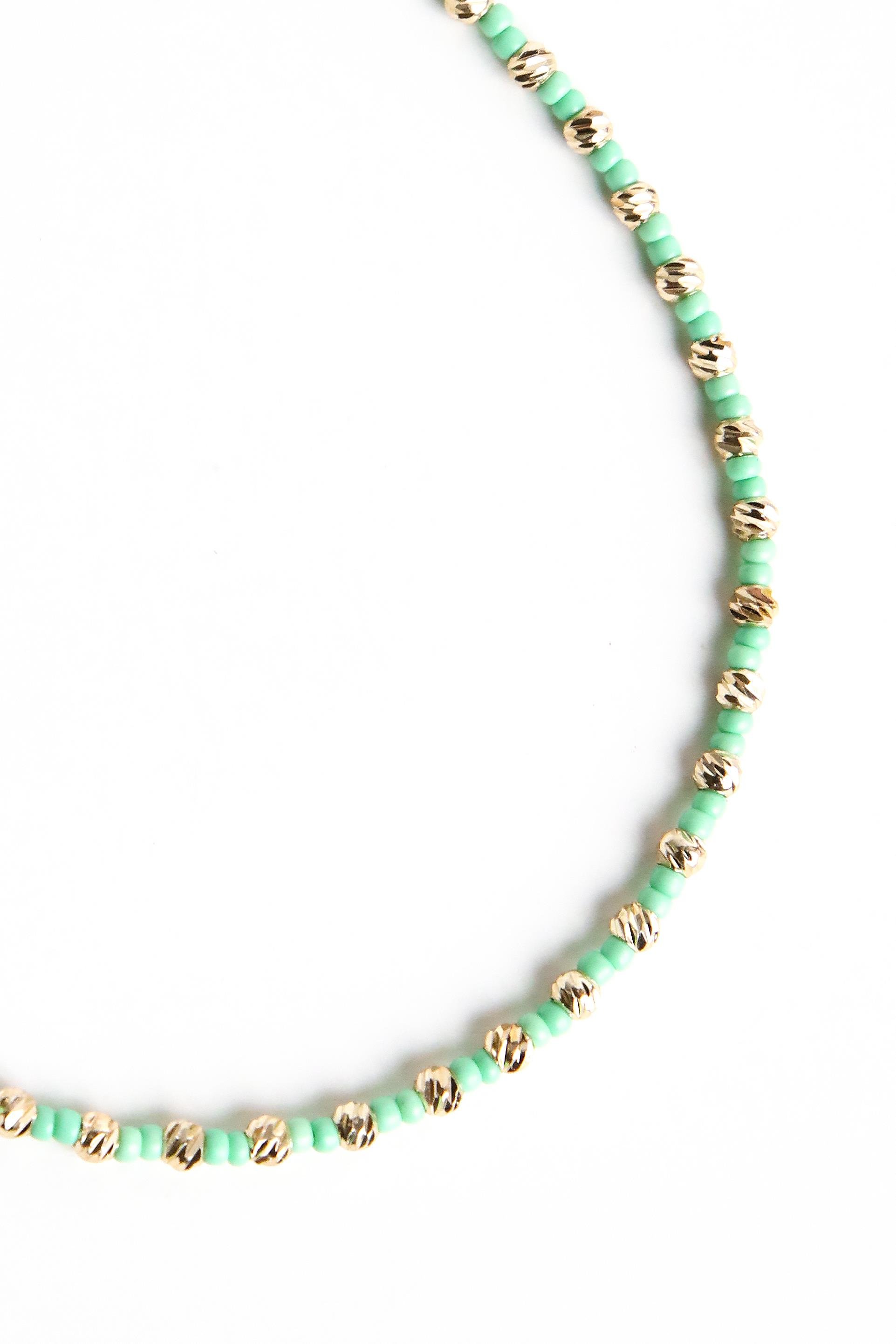 Su Yeşili Dorika Halhal - Şaman Butik Su Yeşili Dorika Halhal