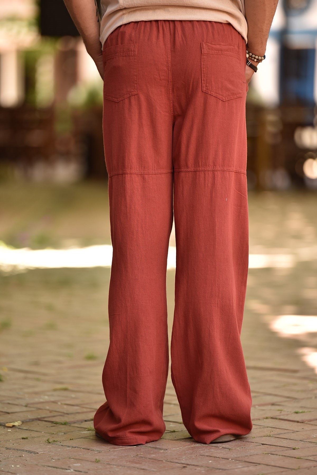 Kiremit Nepali Rahat Kesim Erkek Pantolon