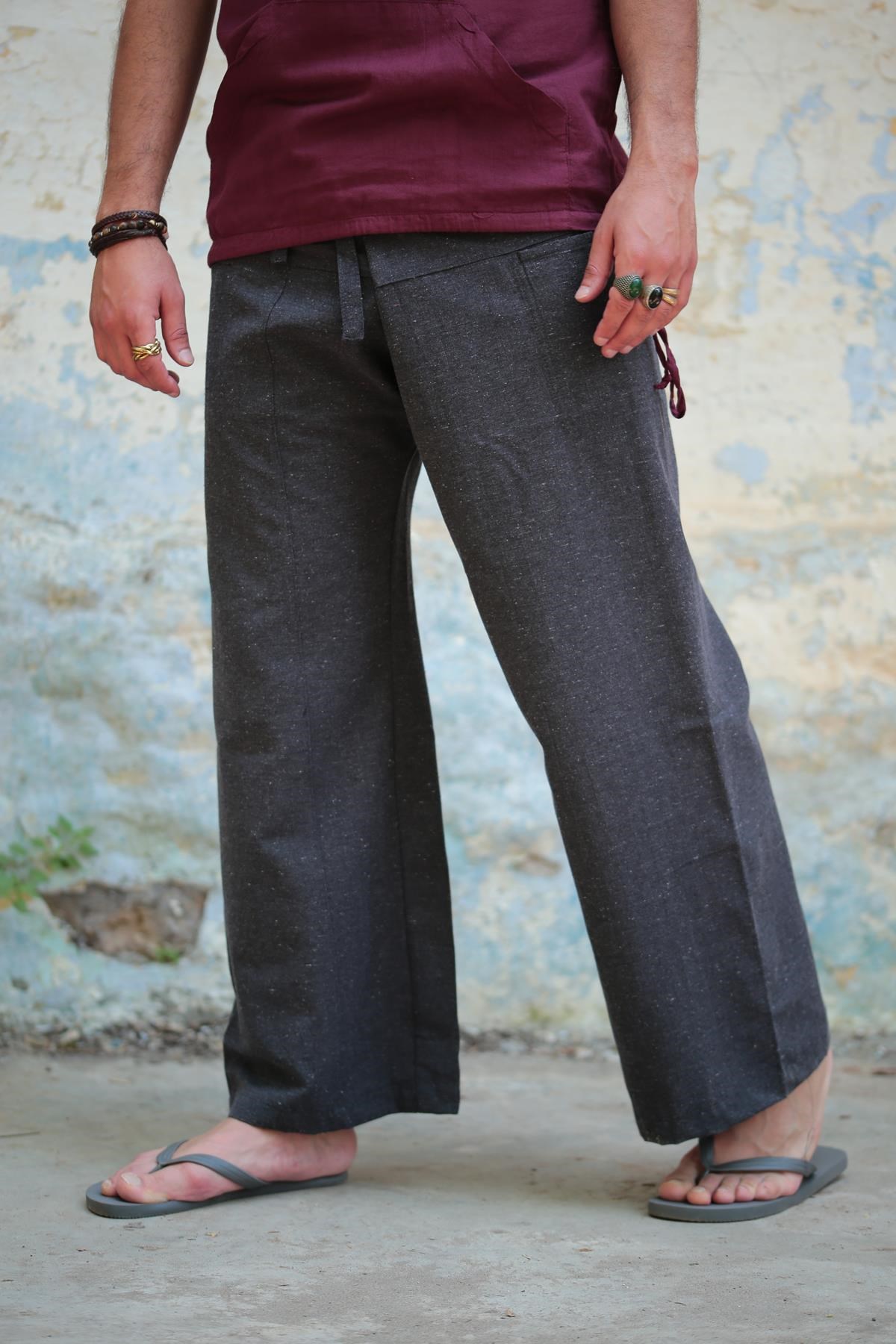  Antrasit Balıkçı Pantolon