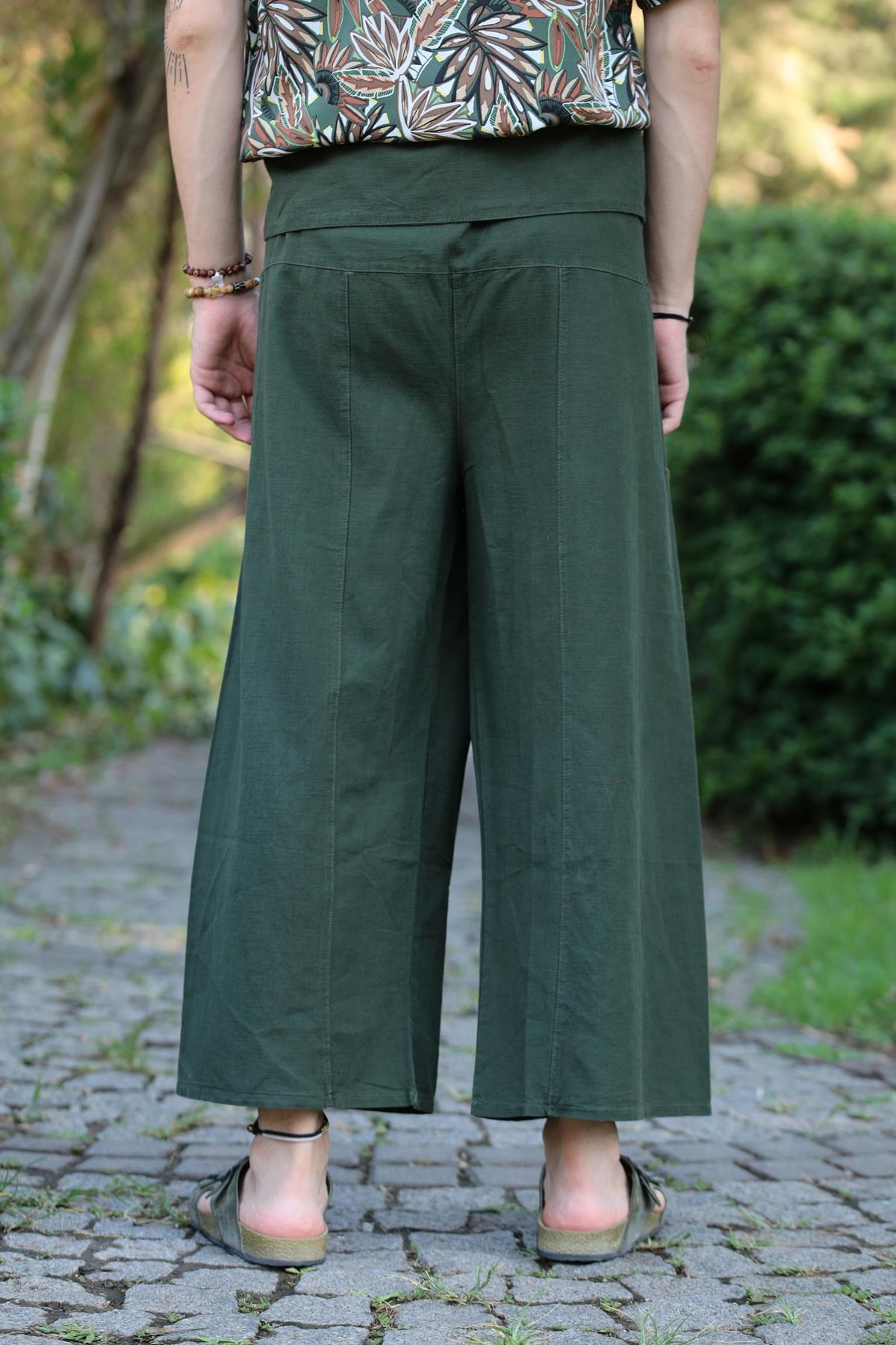  Haki Balıkçı Pantolon