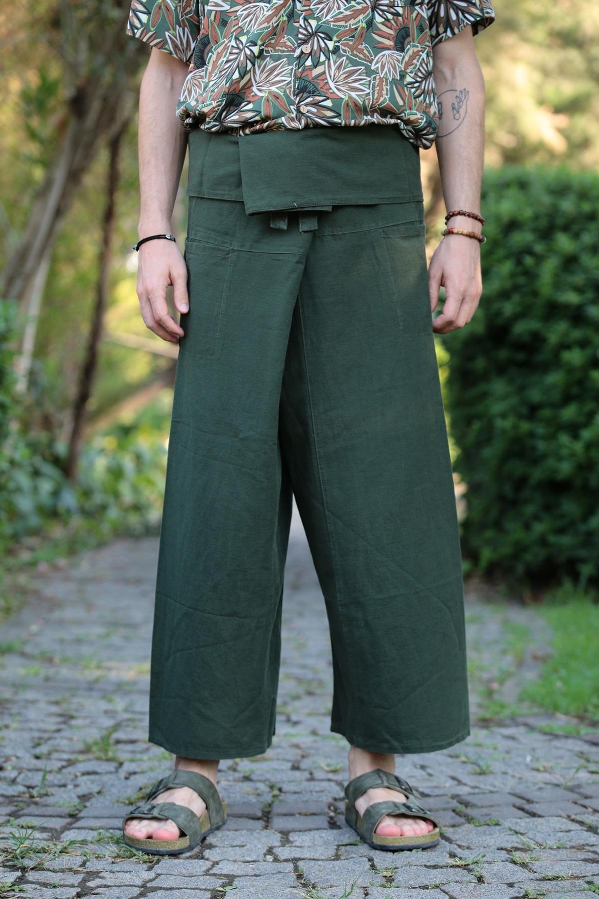  Haki Balıkçı Pantolon