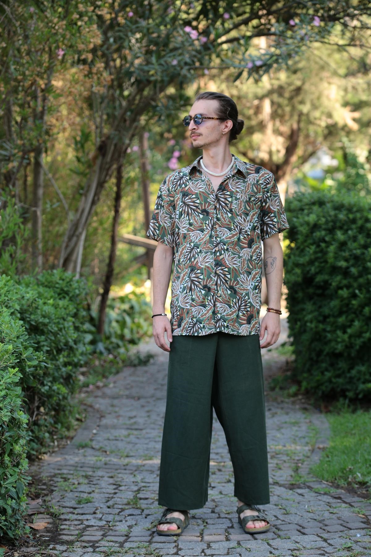  Haki Balıkçı Pantolon