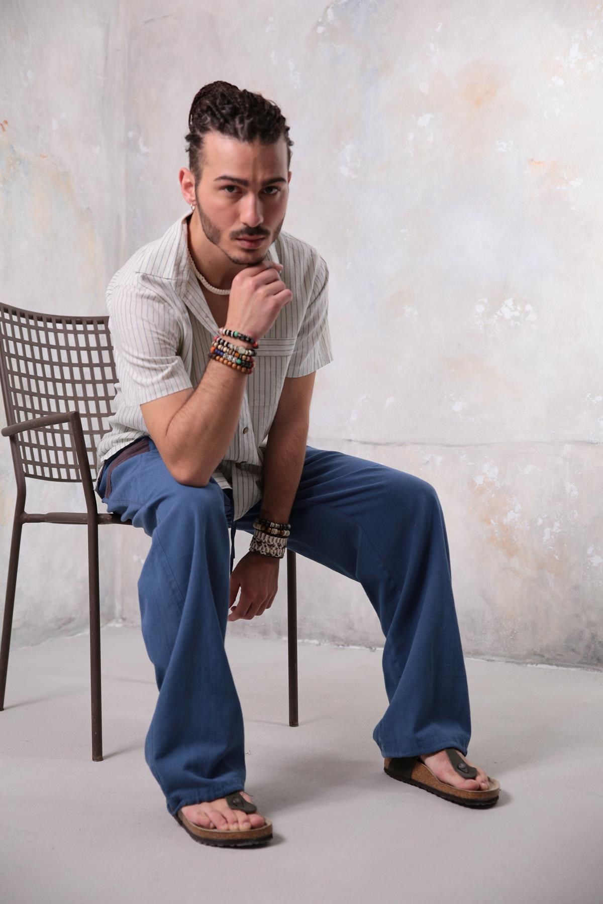  İndigo Josef Pantolon