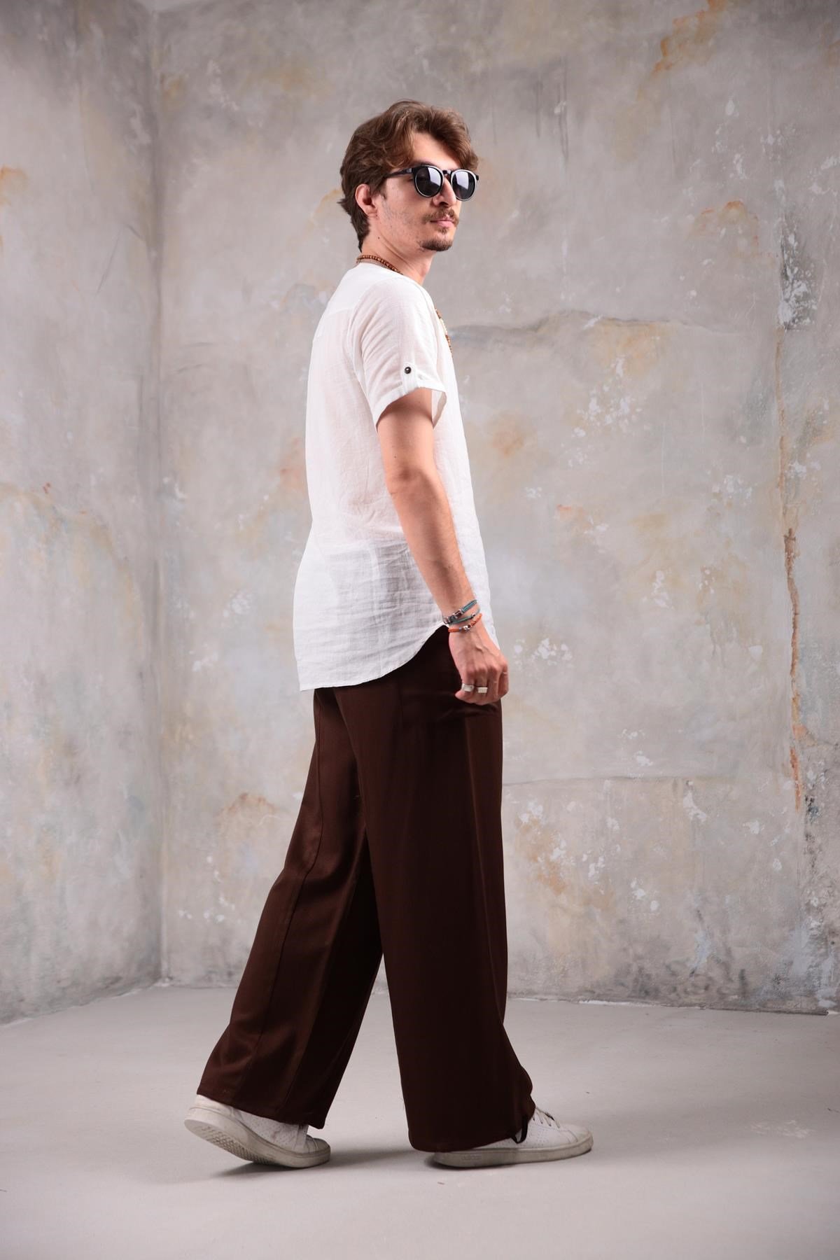  Kahverengi Kışlık Balıkçı Pantolon