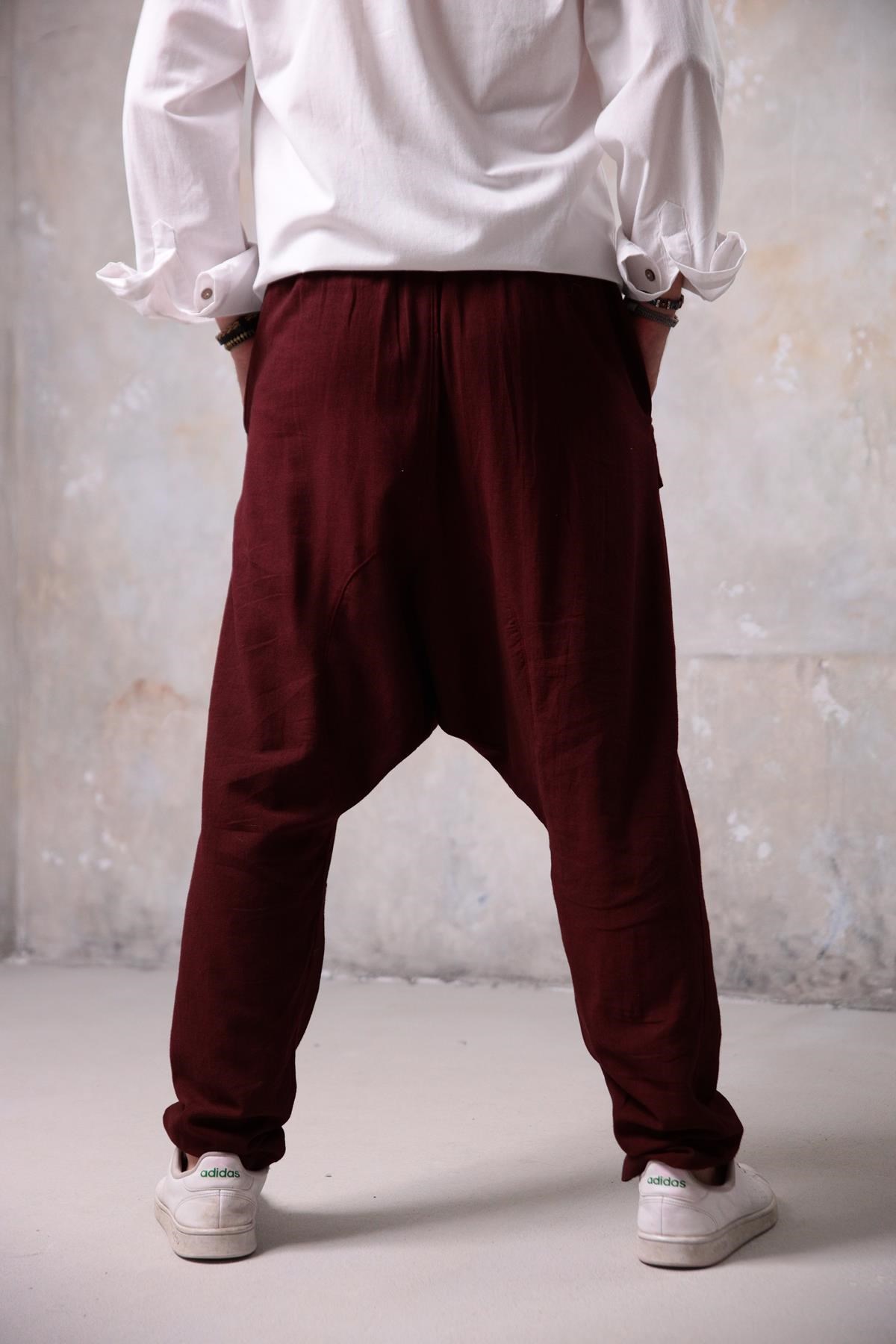  Koyu Bordo Loris Erkek Pantolon