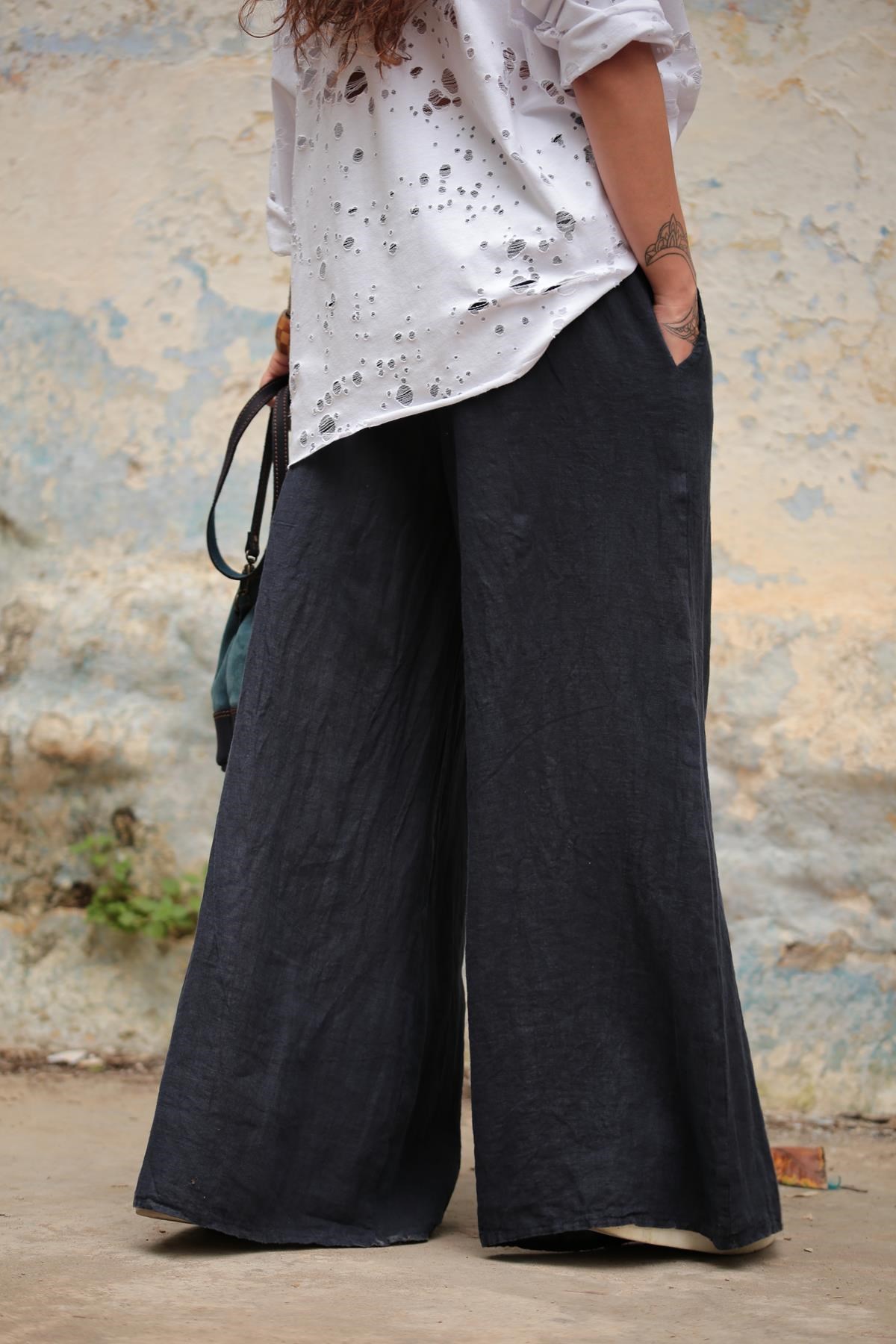  Lacivert Asena Pantolon