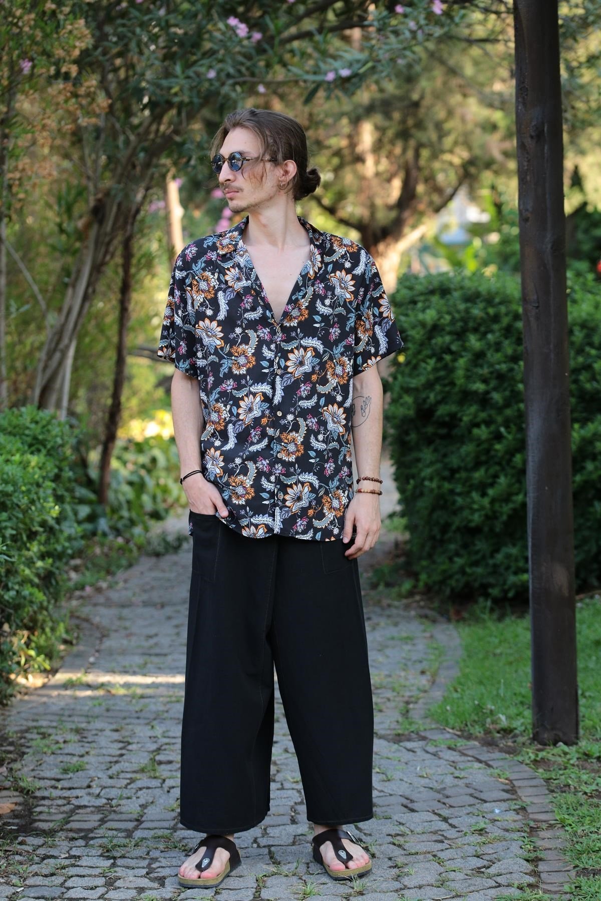  Siyah Balıkçı Pantolon