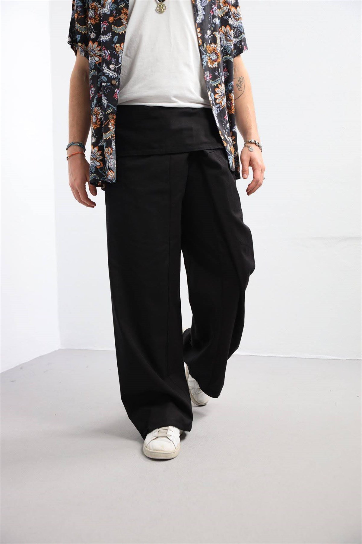  Siyah Kışlık Balıkçı Pantolon