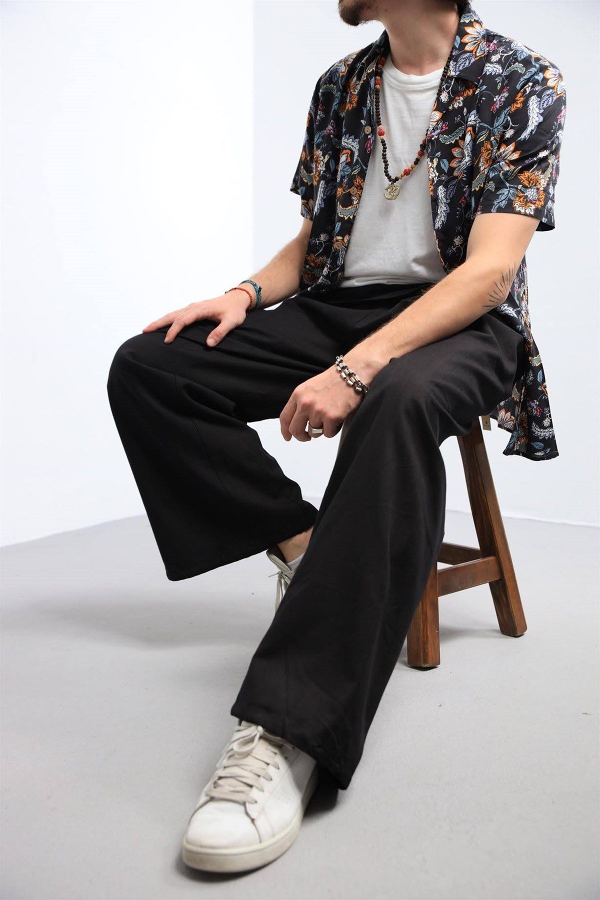  Siyah Kışlık Balıkçı Pantolon