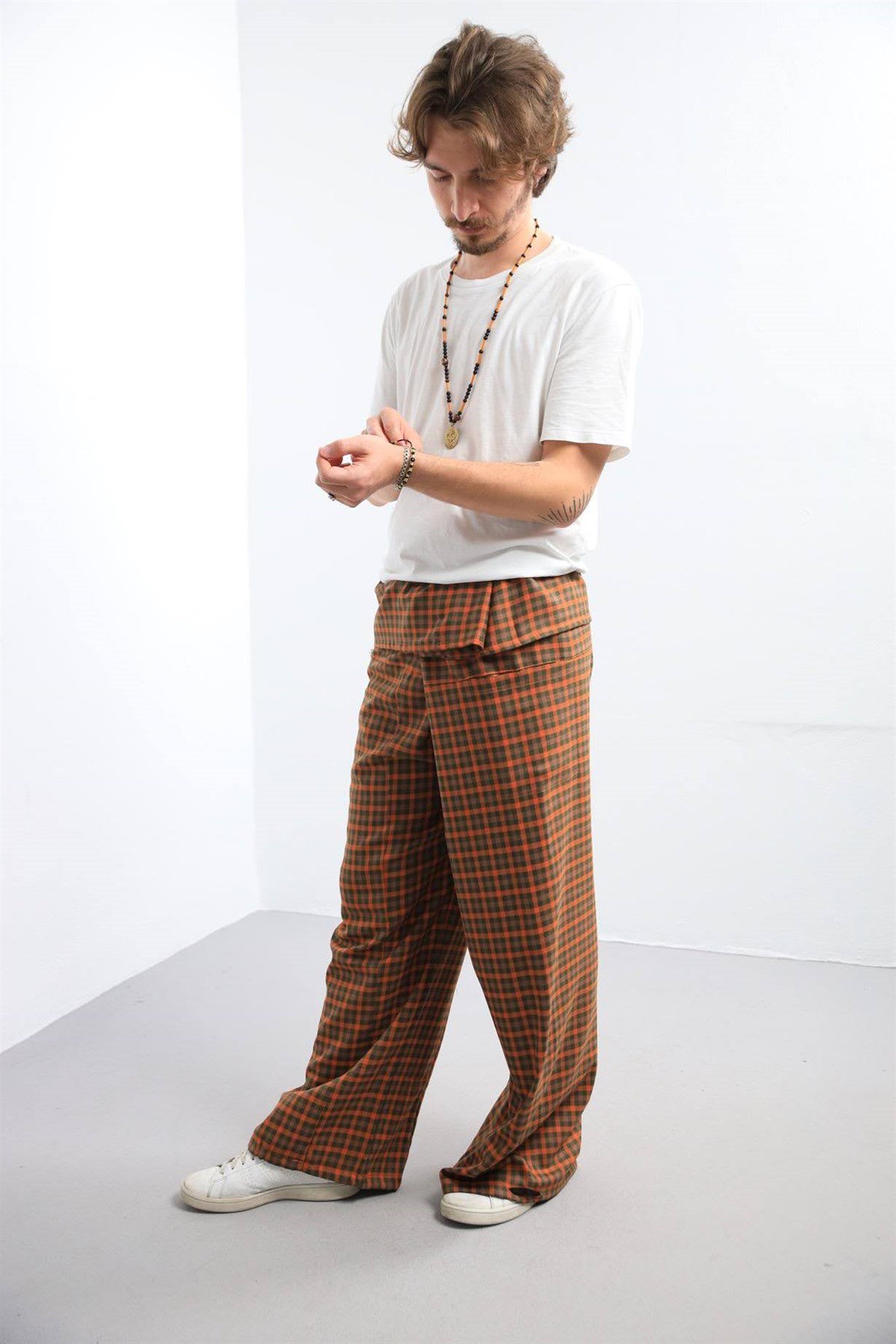  Turuncu Kışlık Balıkçı Pantolon