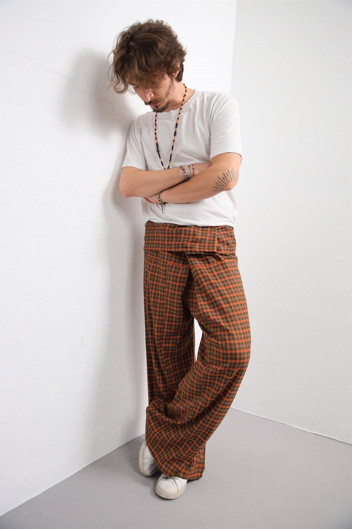  Turuncu Kışlık Balıkçı Pantolon