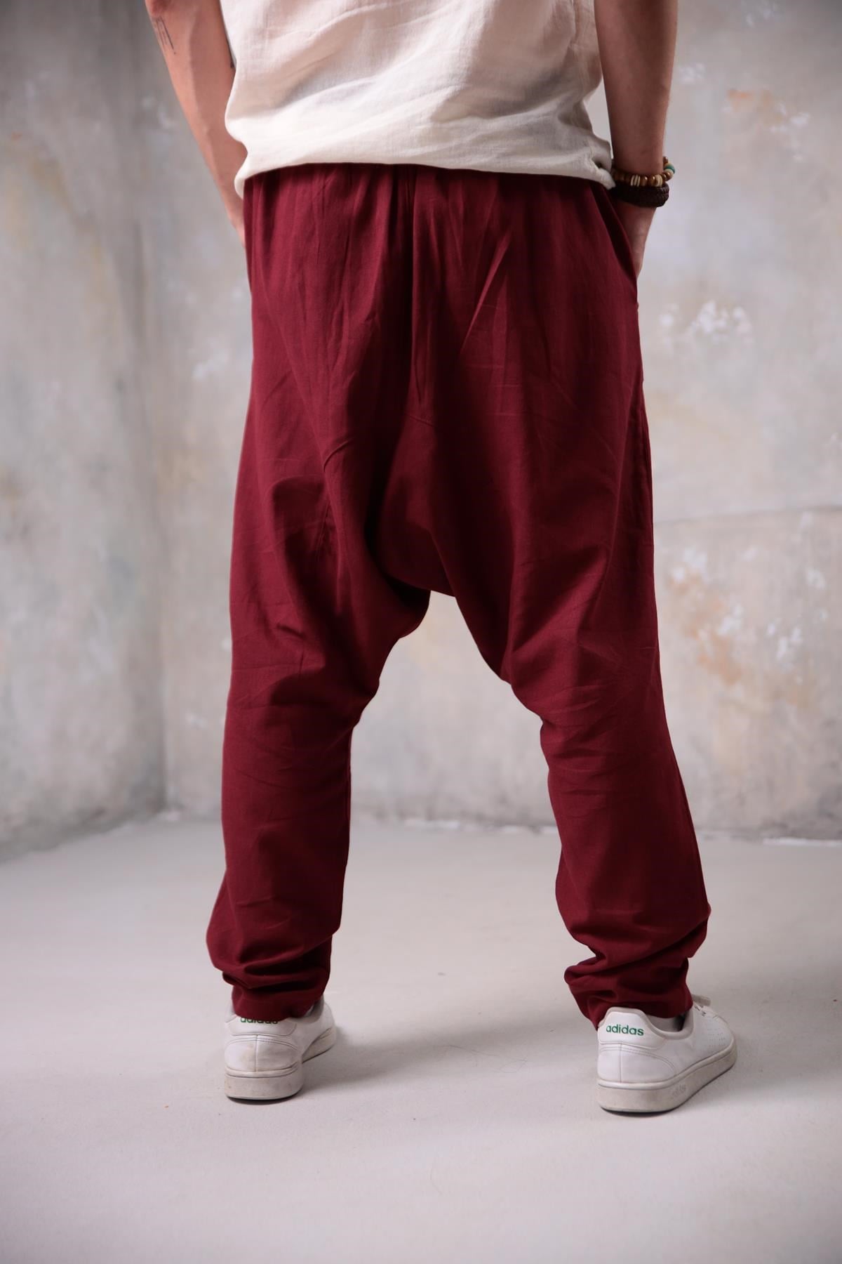  Bordo Loris Erkek Pantolon