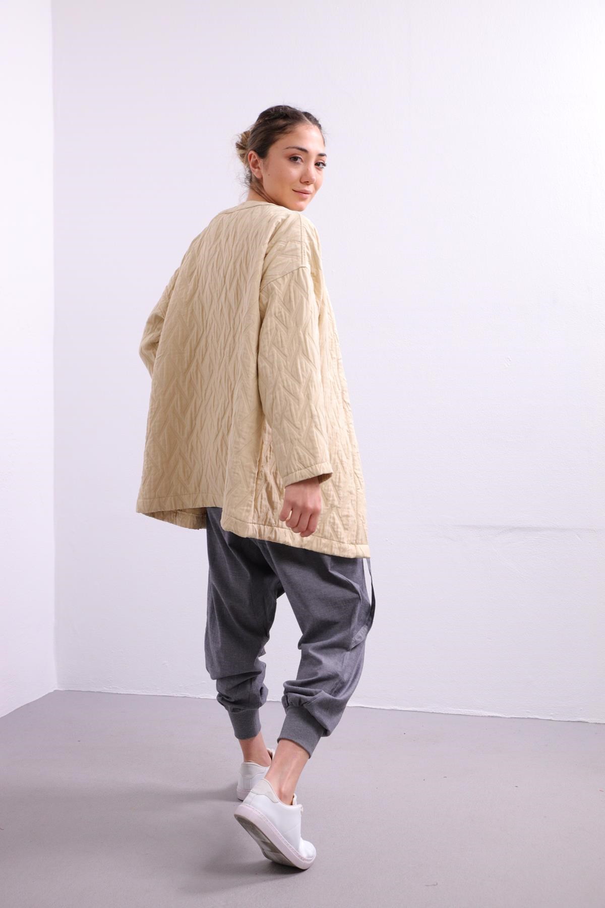 Grey Harem Trouser with Ropes  - Şaman Butik | Boho Fashion Grey Harem Trouser with Ropes 