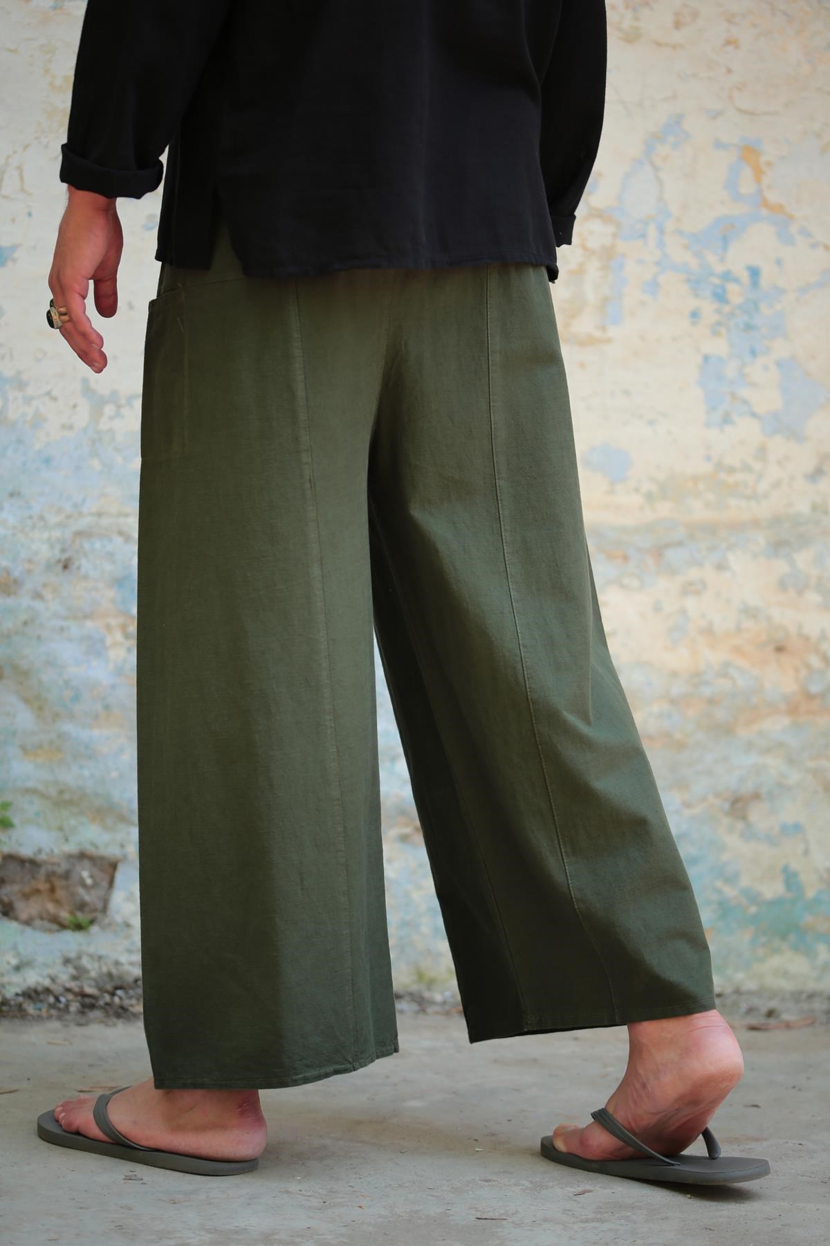  Haki Balıkçı Şalvar