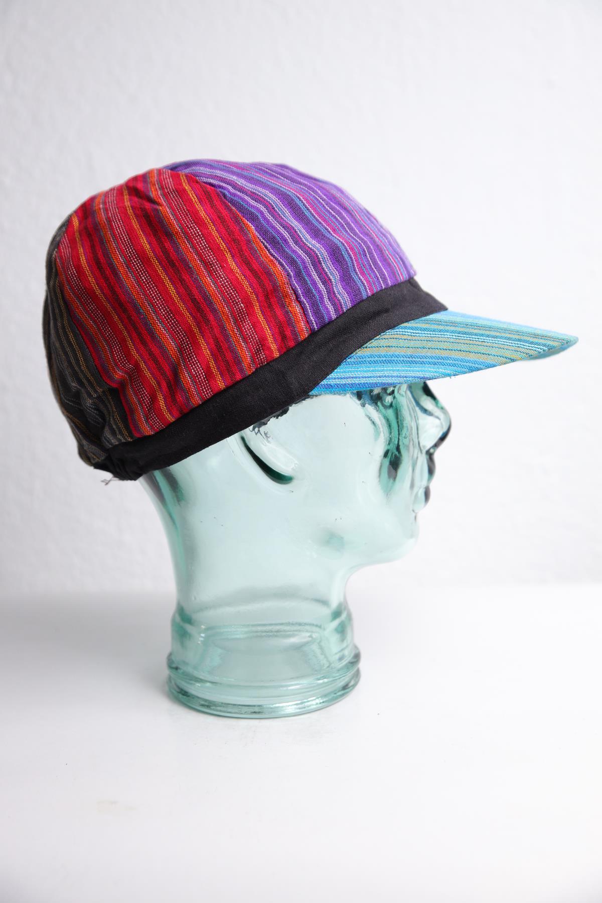  Renkli Patchwork Şapka