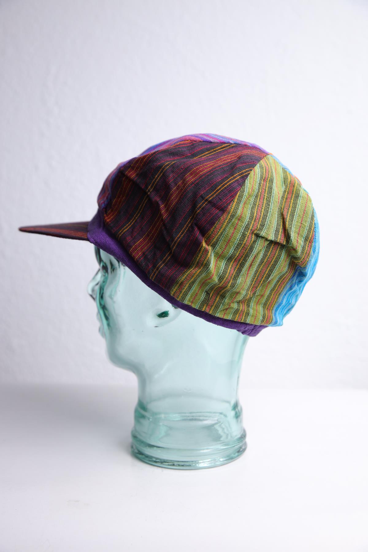  Renkli Patchwork Şapka