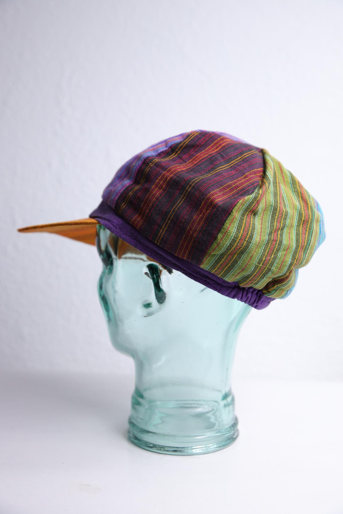  Renkli Patchwork Şapka