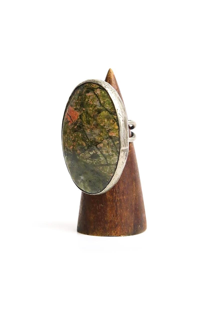  Unakit Taşlı Yüzük