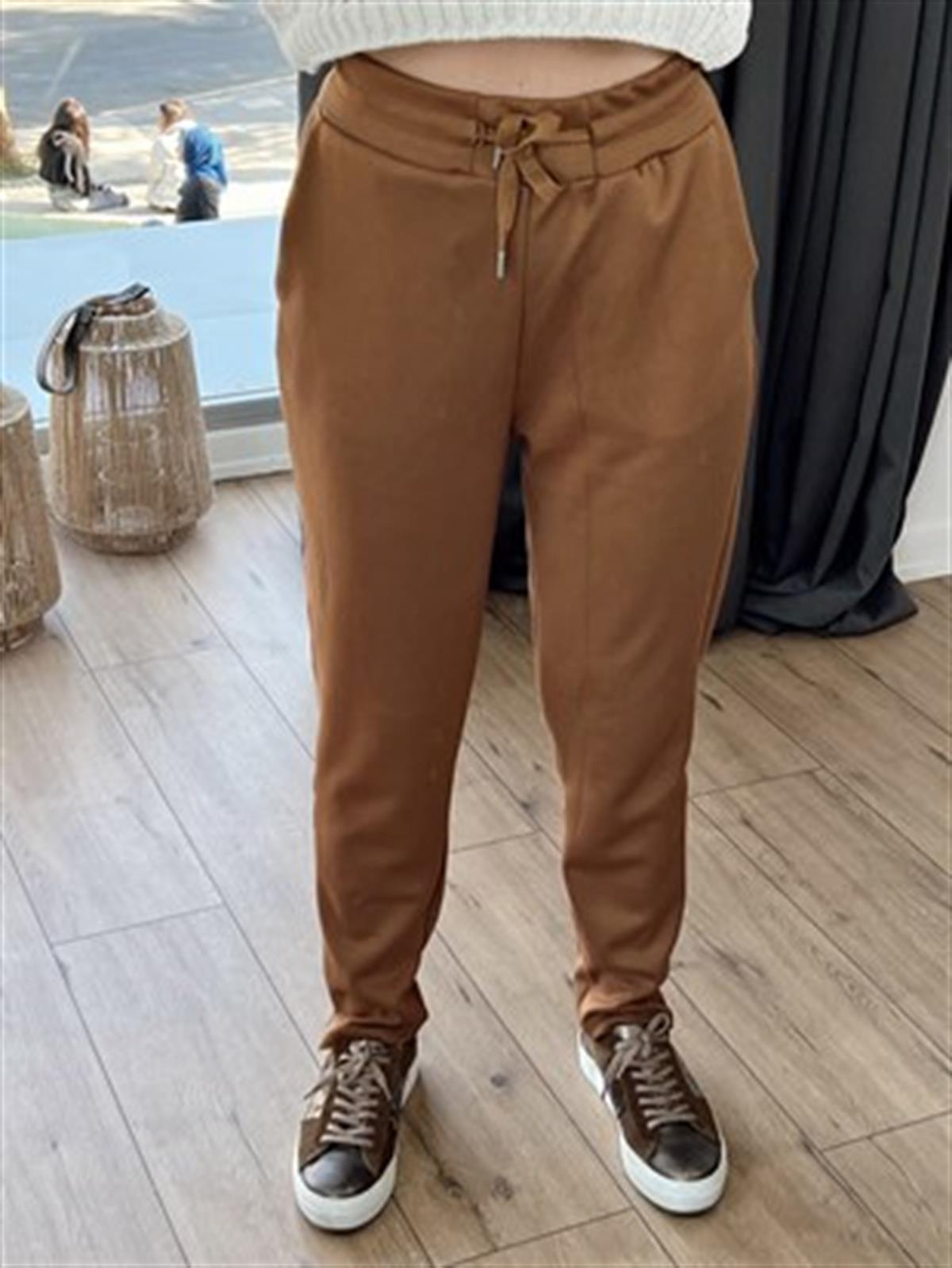103009 YUMUŞAK DOKULU PANTOLON CAMEL