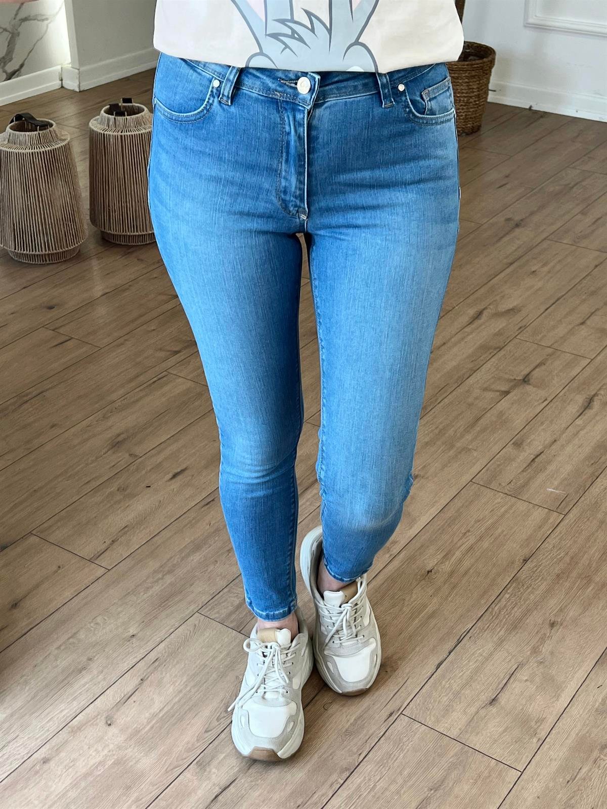 1049 PUSH UP JEAN AÇIK MAVİ