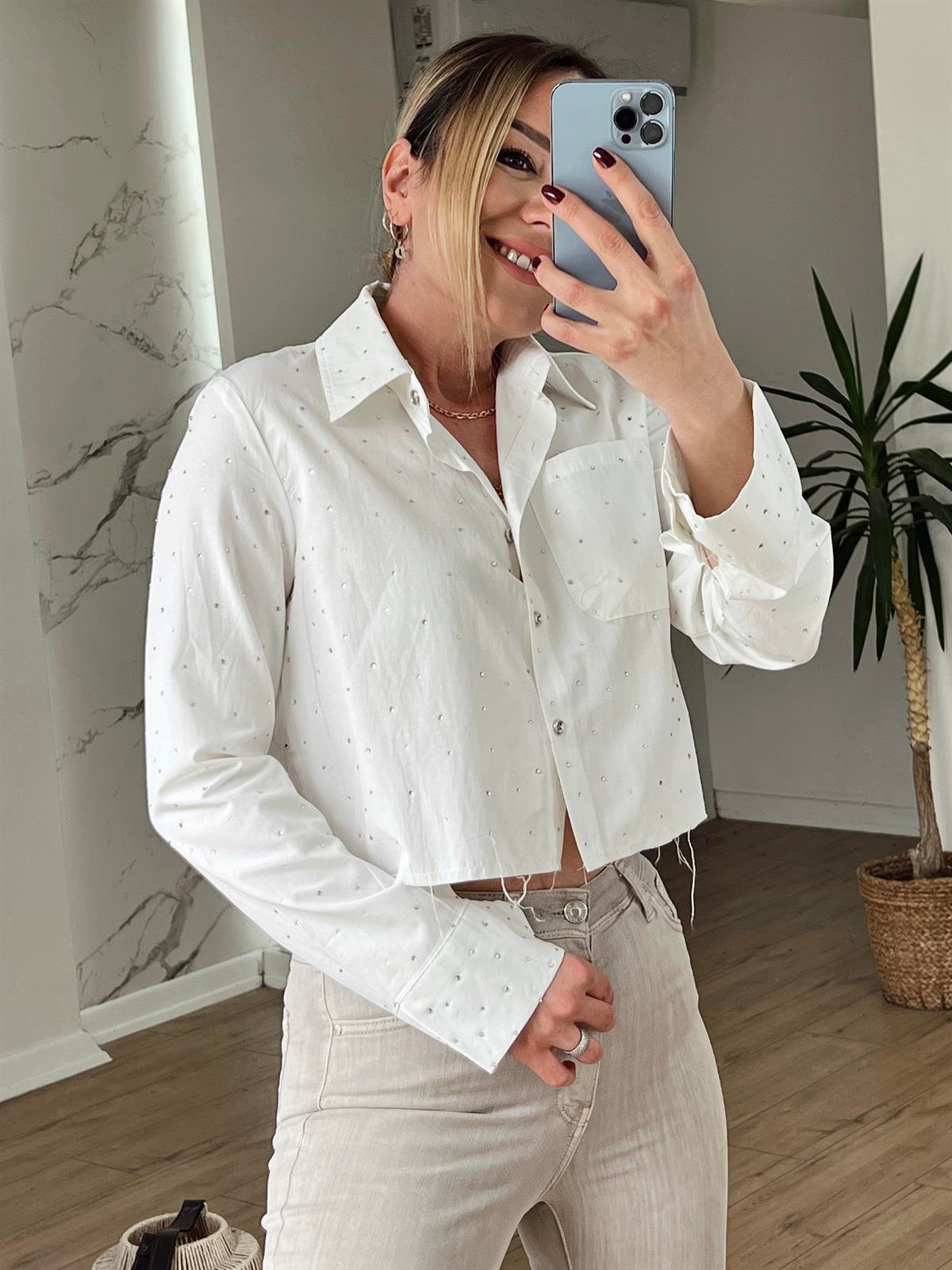 2145 YÜKSEK BEL SKİNNY JEAN VİZON