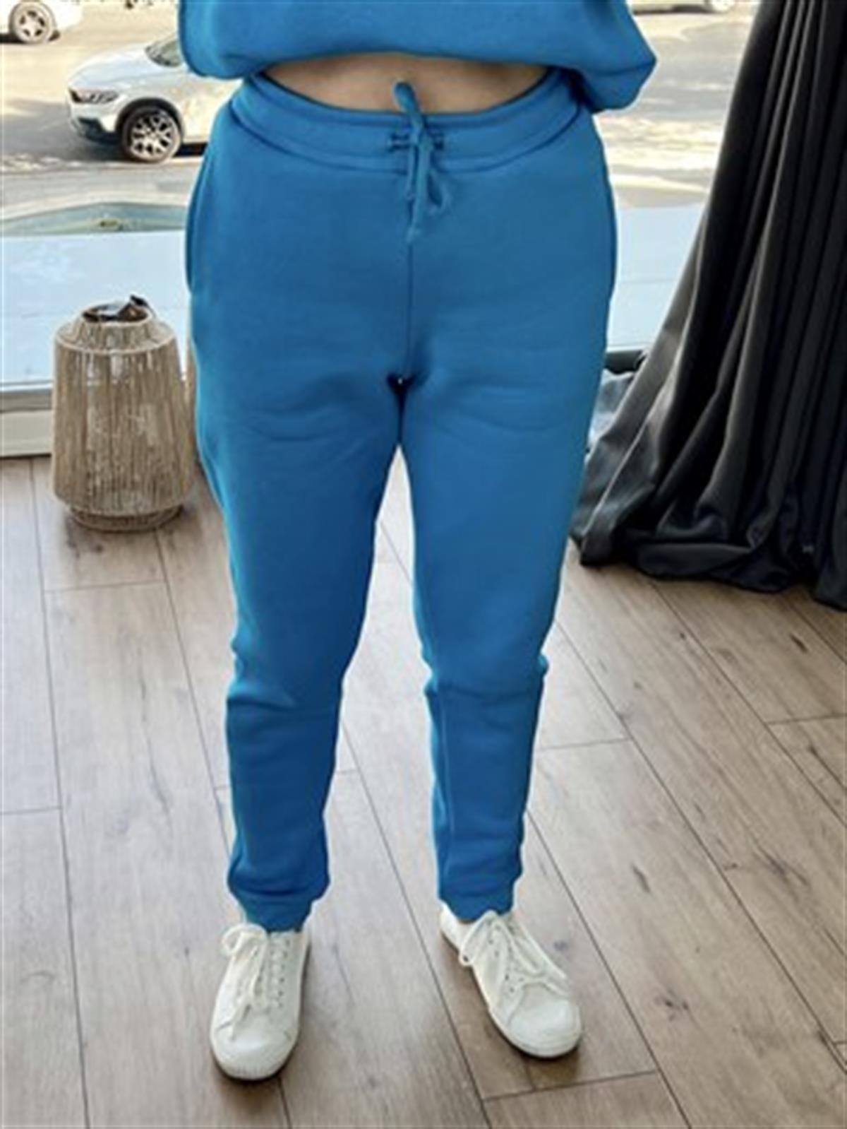 BASİC KAPÜŞONLU EŞOFMAN TAKIMI MAVİ