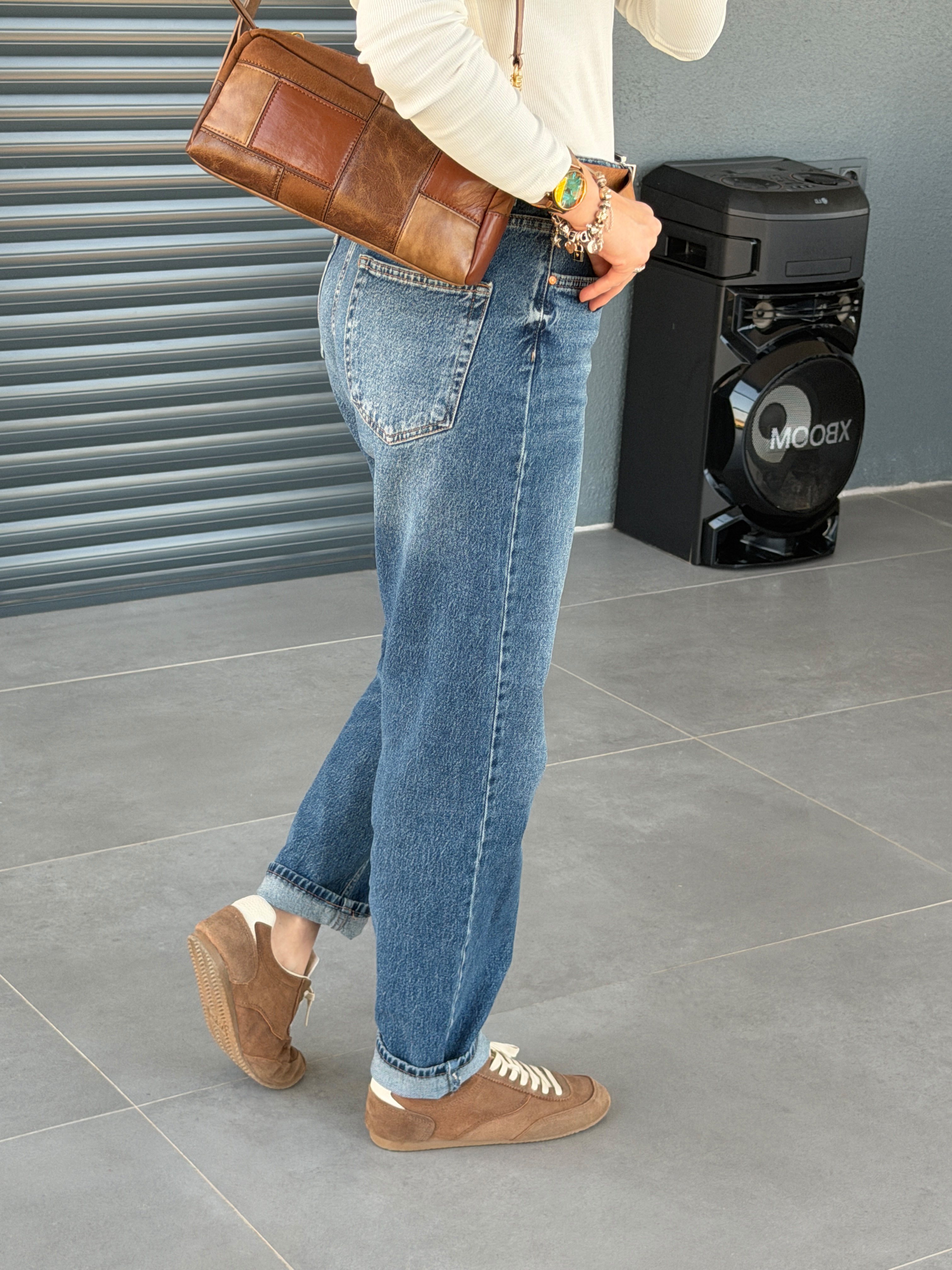 Blue Slim Fit Jean MAVİ