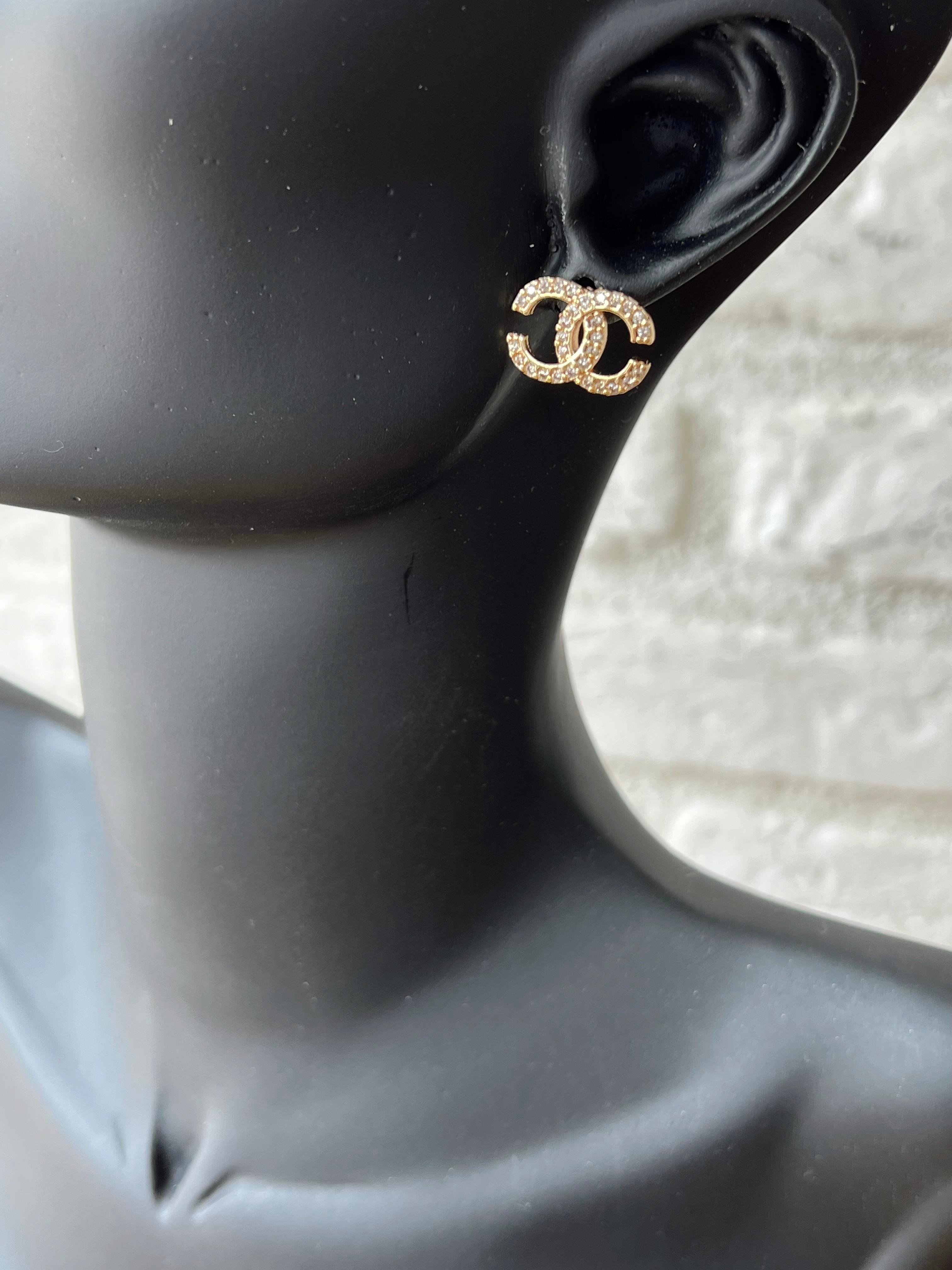 Chanel Tasarım Küpe GOLD
