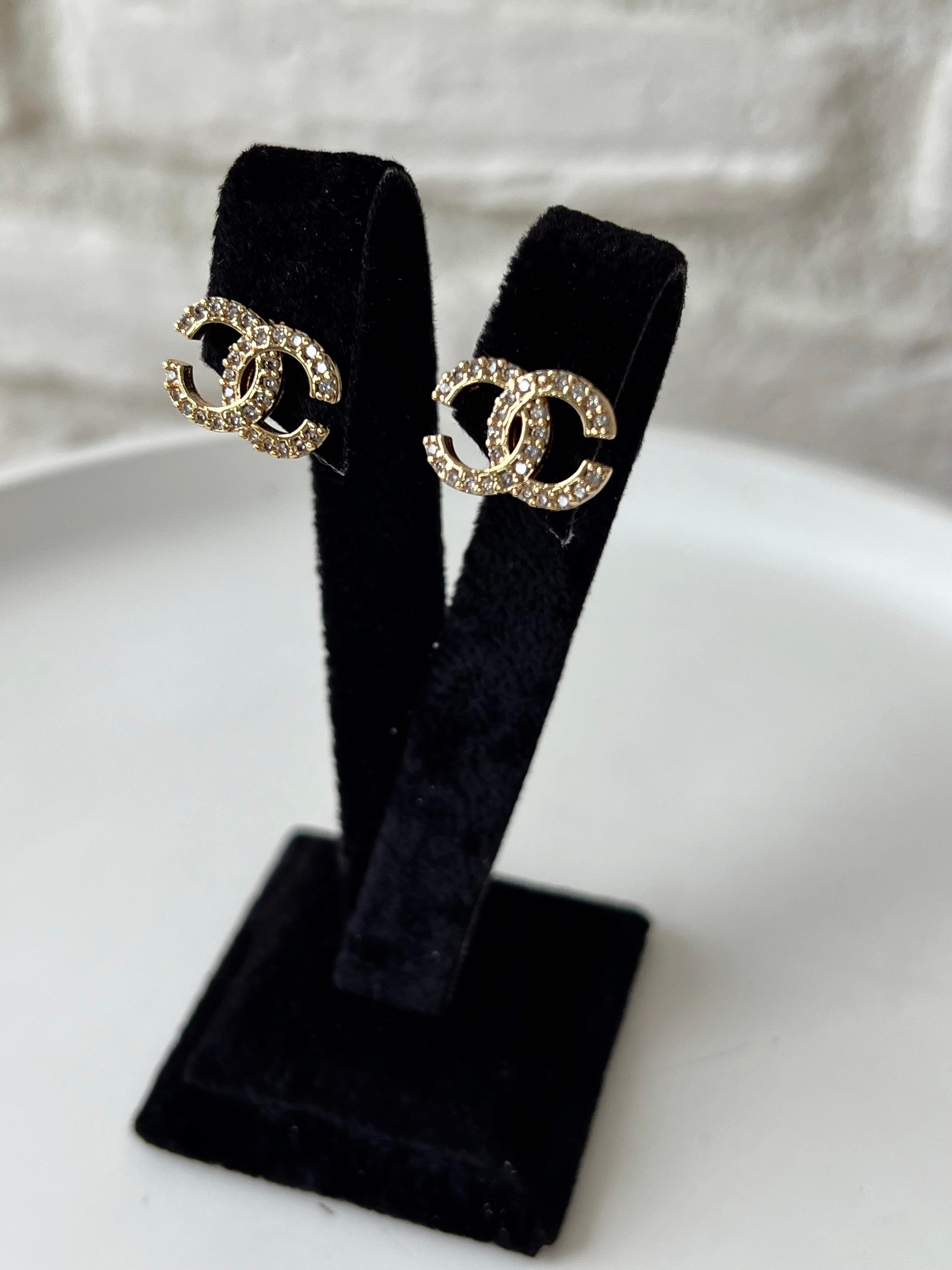 Chanel Tasarım Küpe GOLD