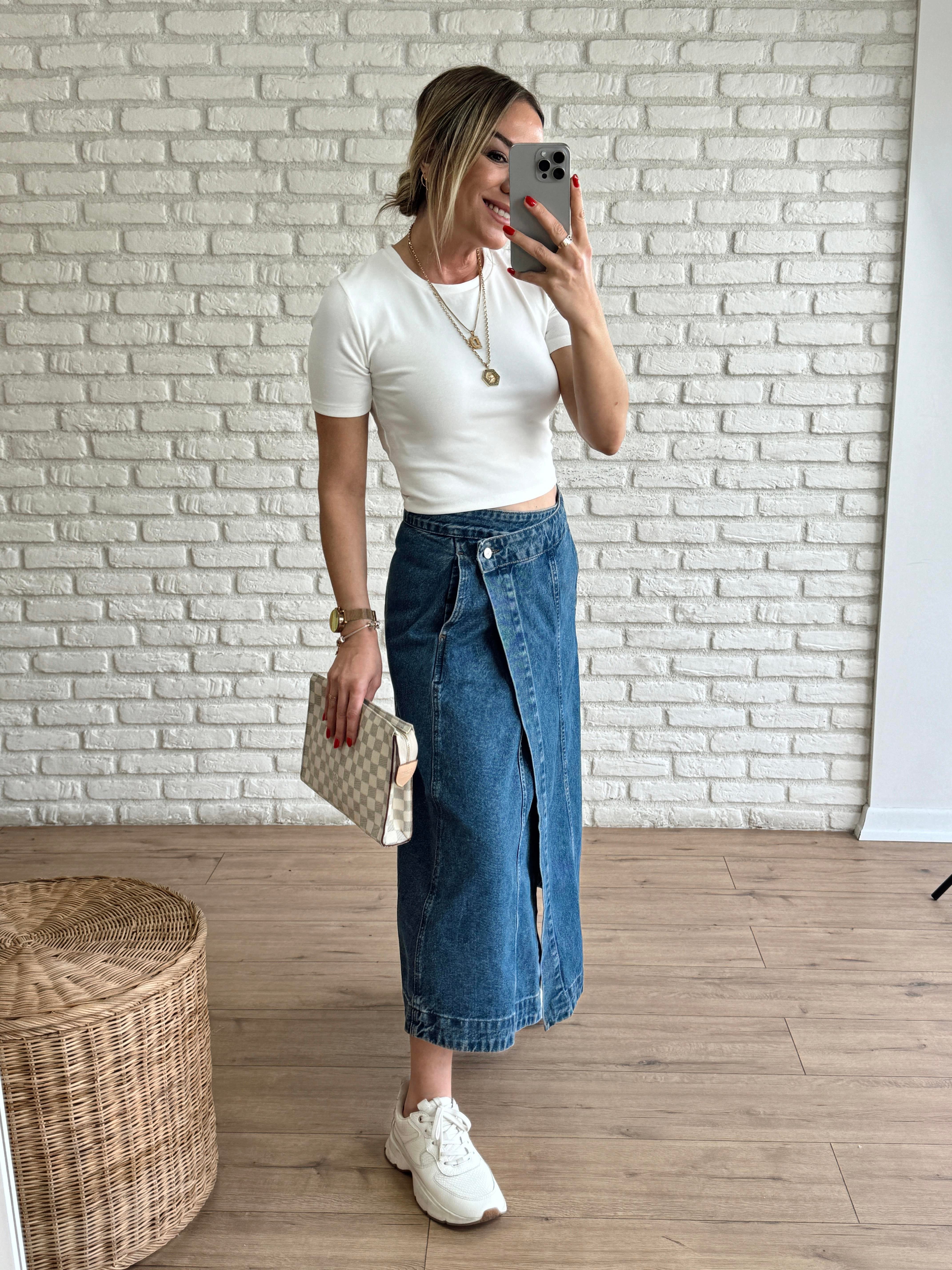 Crop Tshirt EKRU