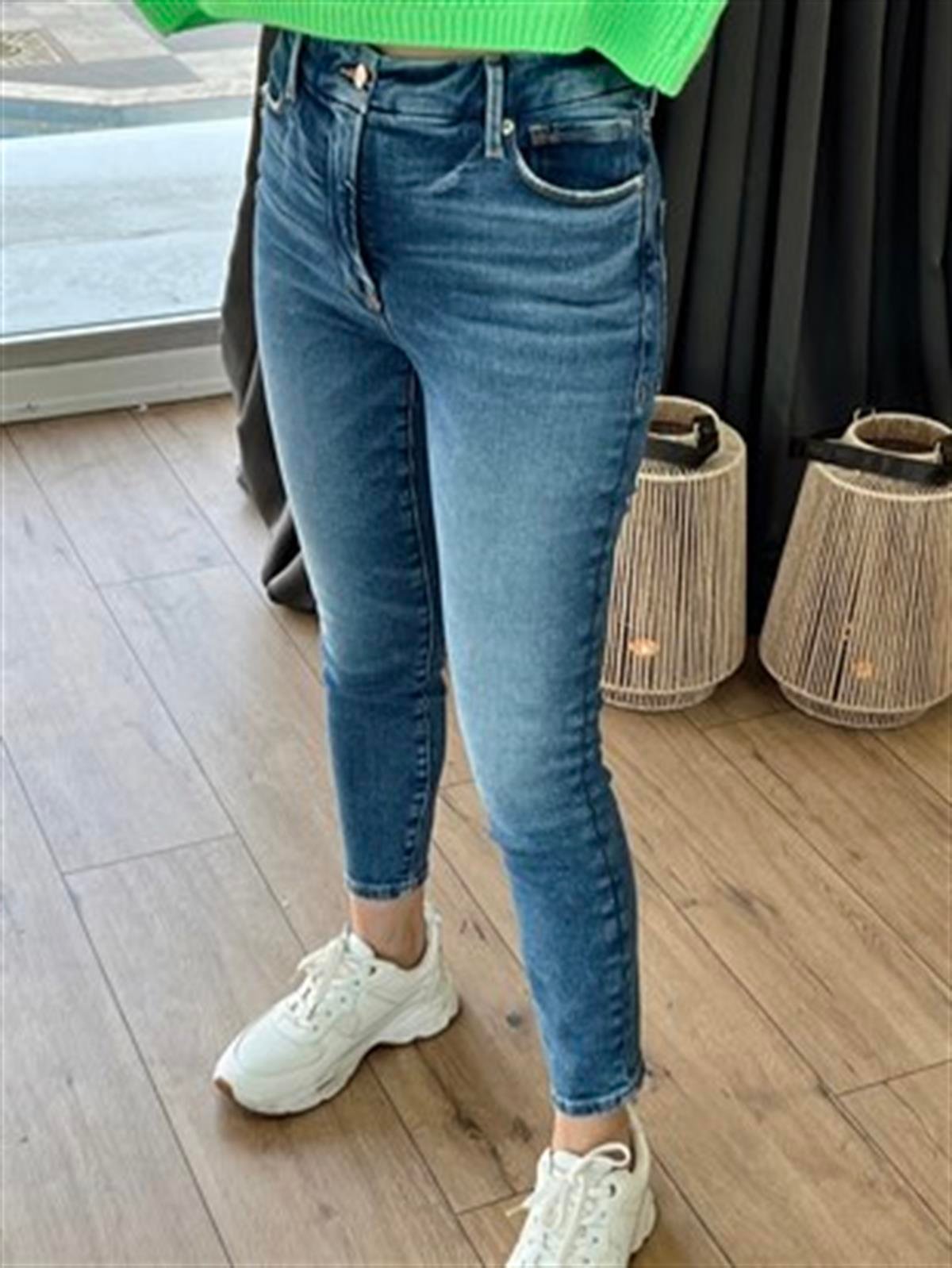 FULL LİKRALI JEAN MAVİ