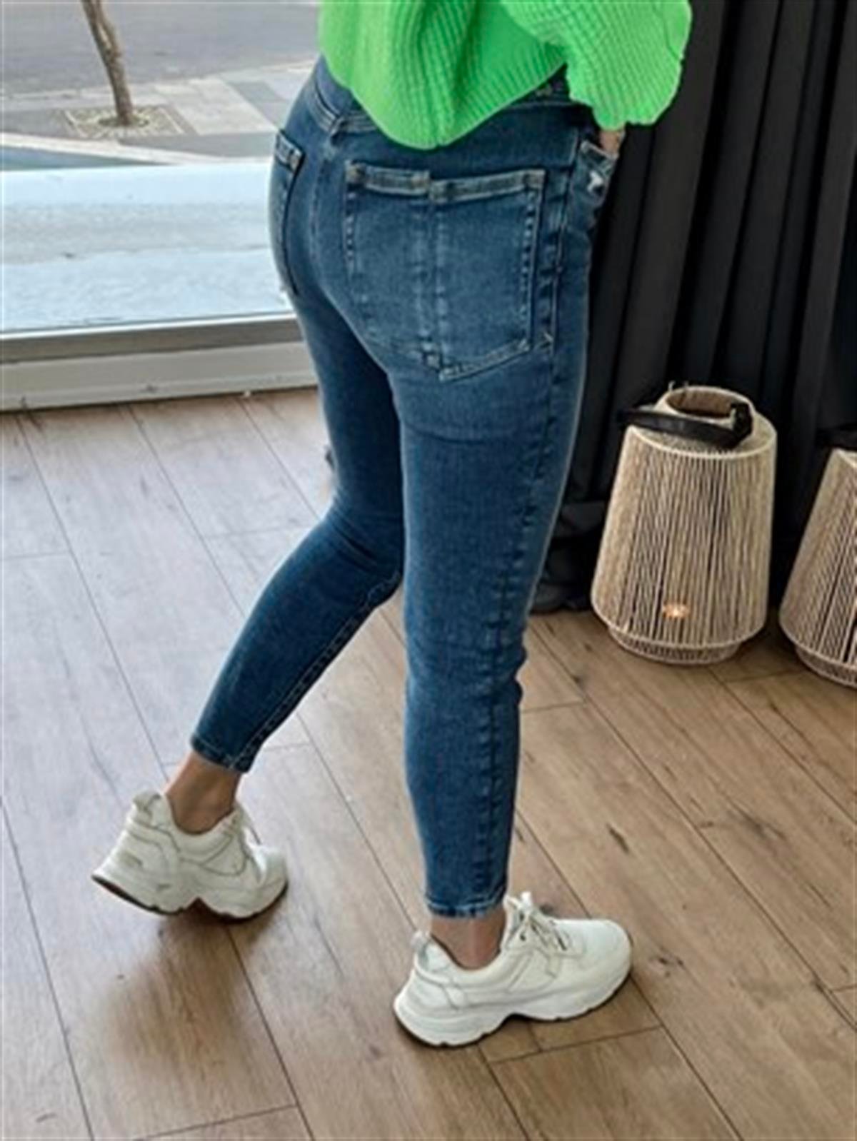 FULL LİKRALI JEAN MAVİ
