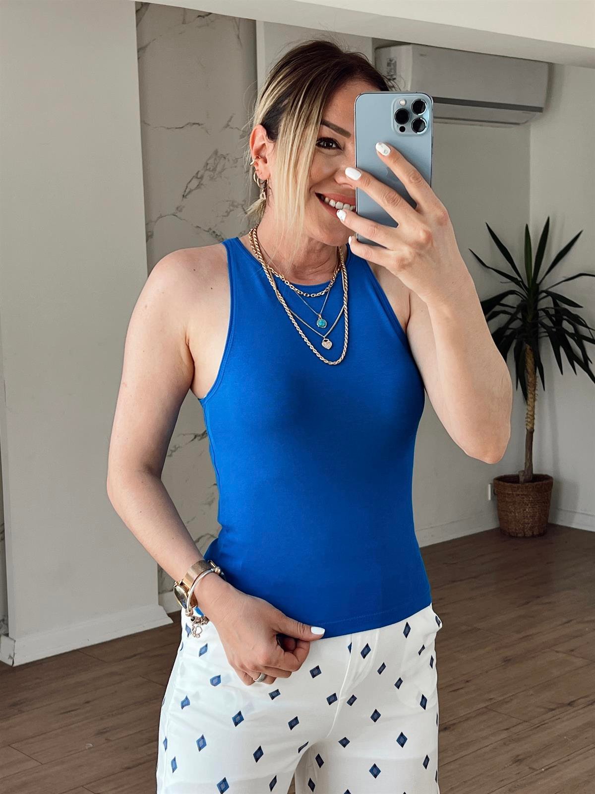 Halter Yaka Tshirt SAKS