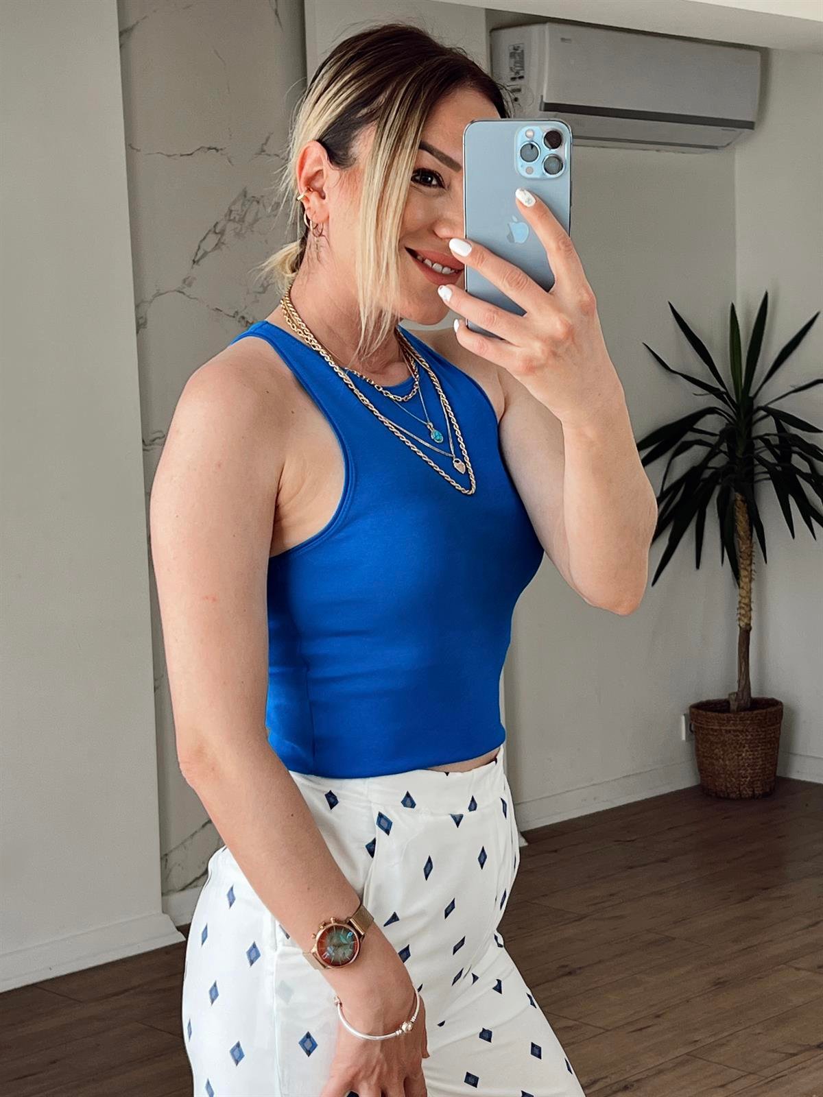 Halter Yaka Tshirt SAKS