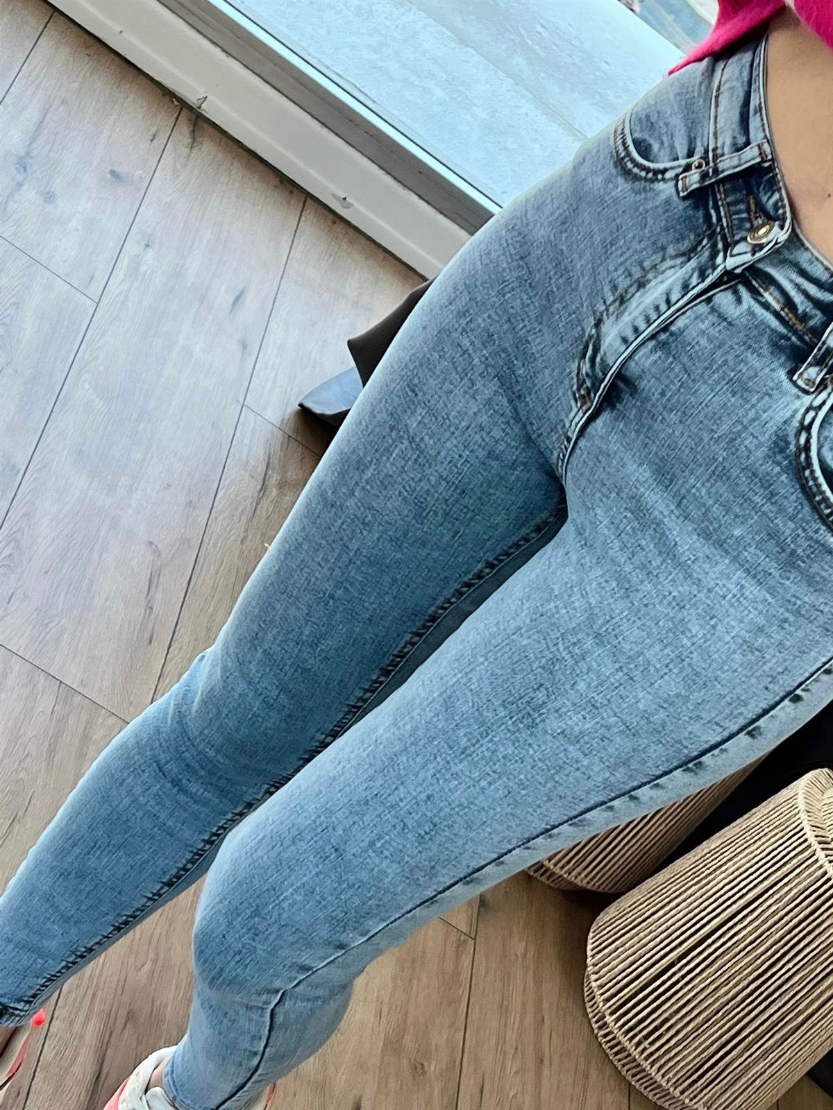 Kar Yıkama Denim Açık Mavi