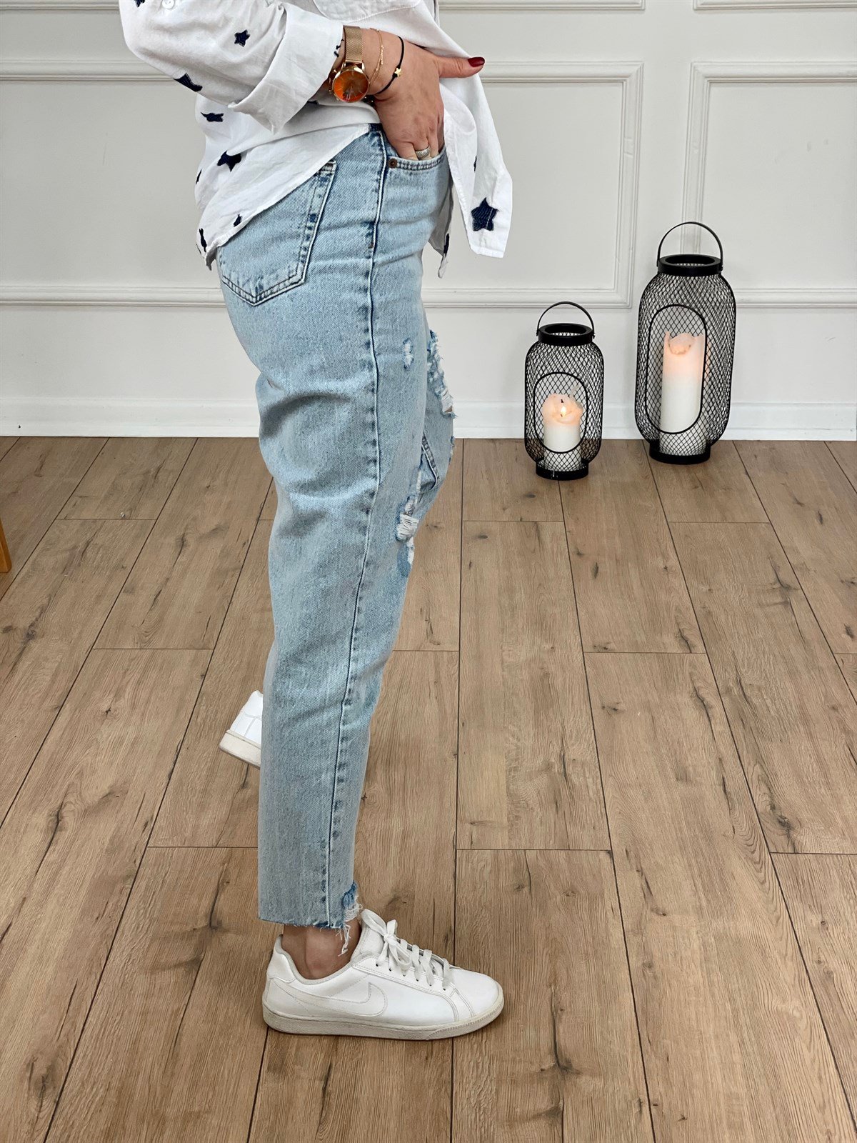 Kar Yıkama Mom Jean