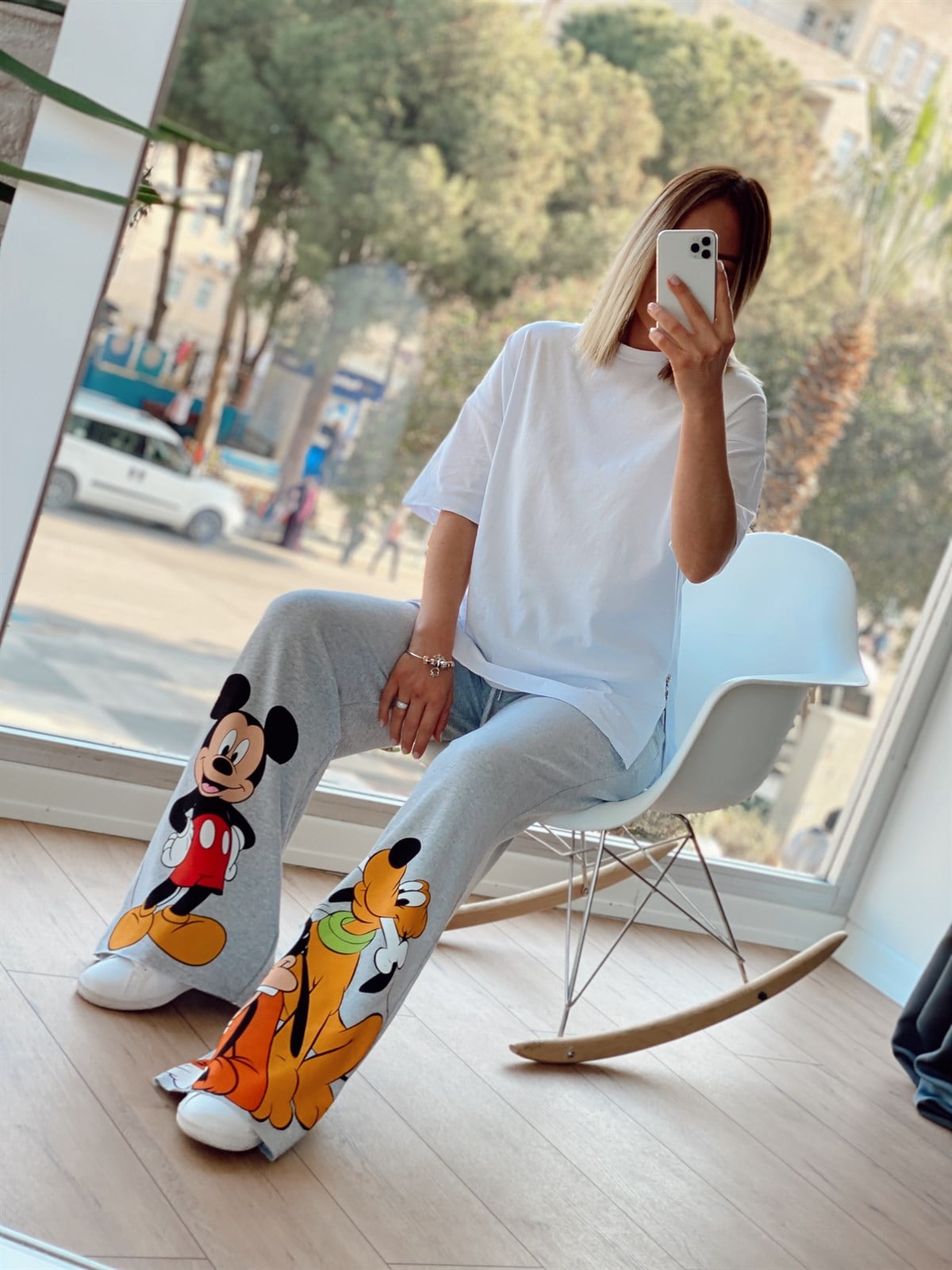 Mickey Mouse Eşofman Gri