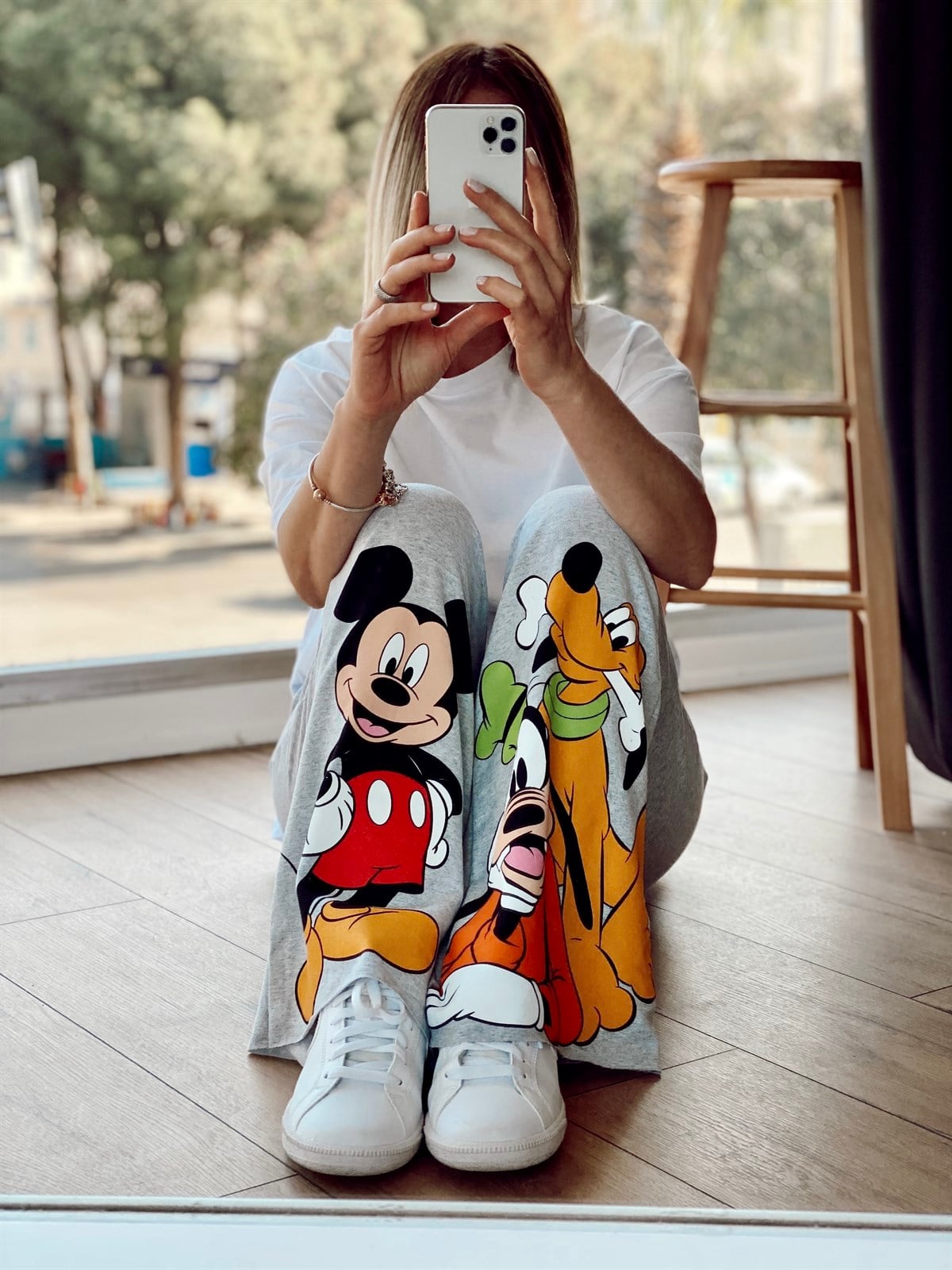 Mickey Mouse Eşofman Gri