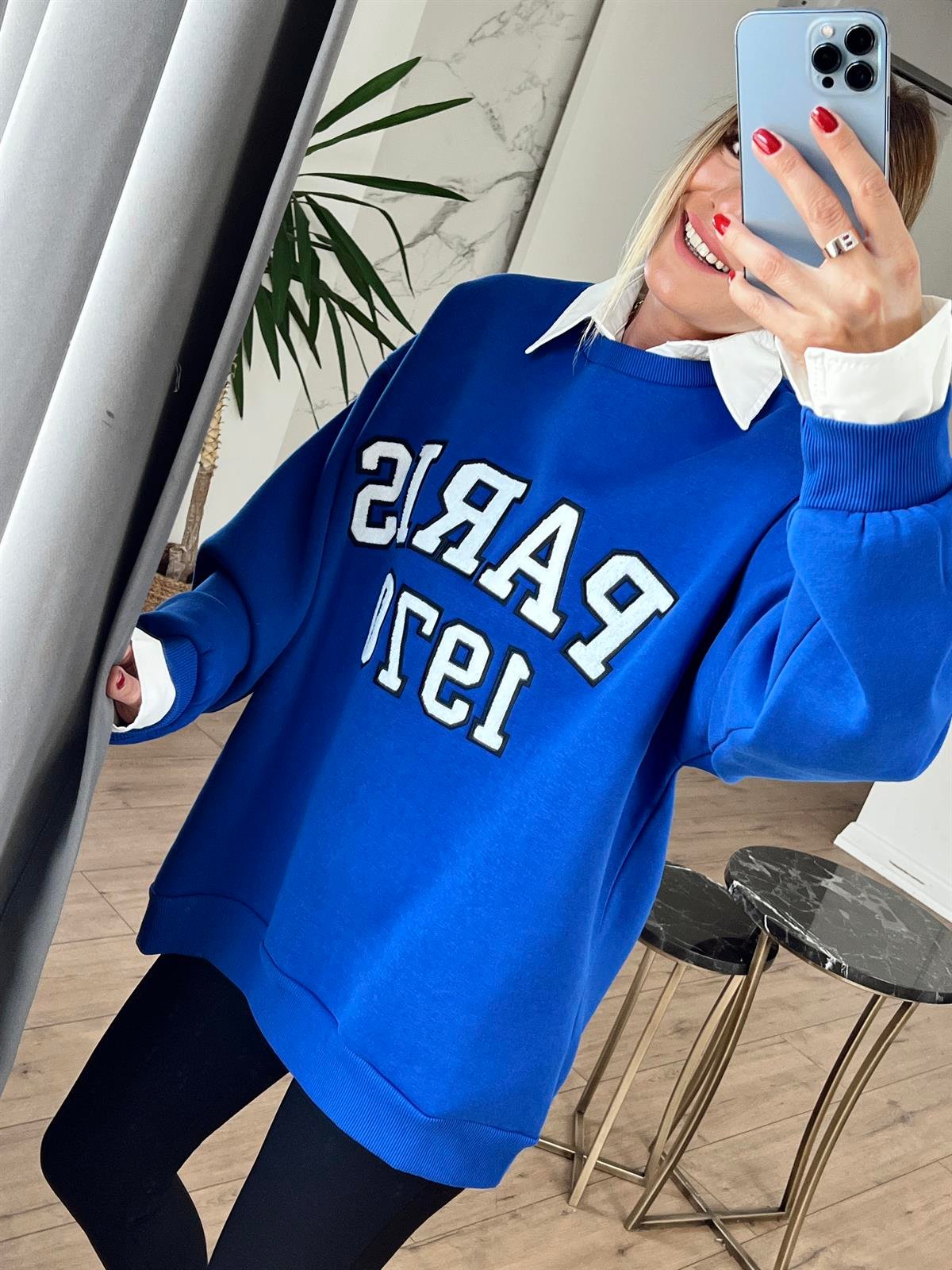 Nakış Detaylı Sweatshirt SAKS