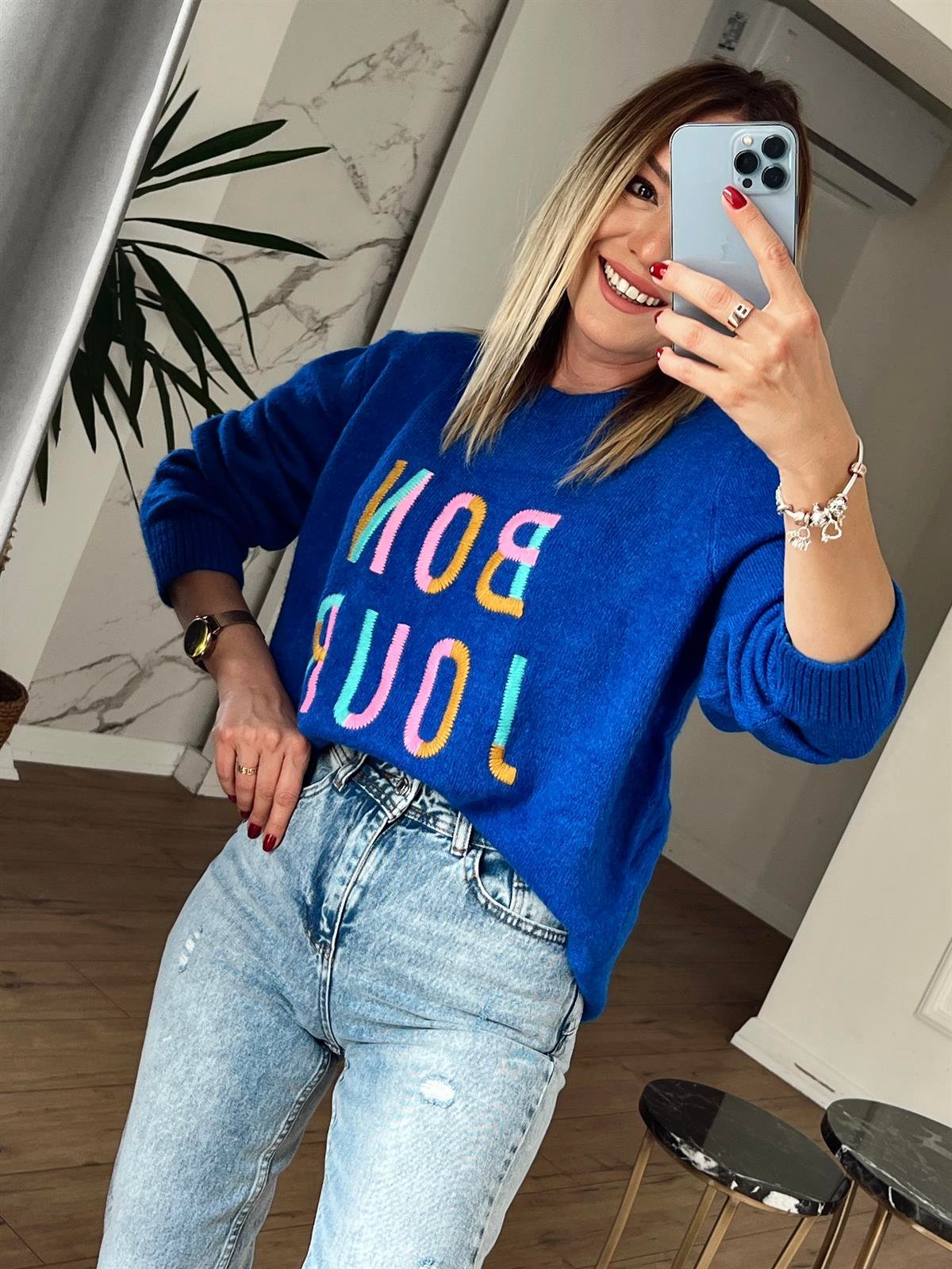 Nakışlı Yumoş Kazak SAKS