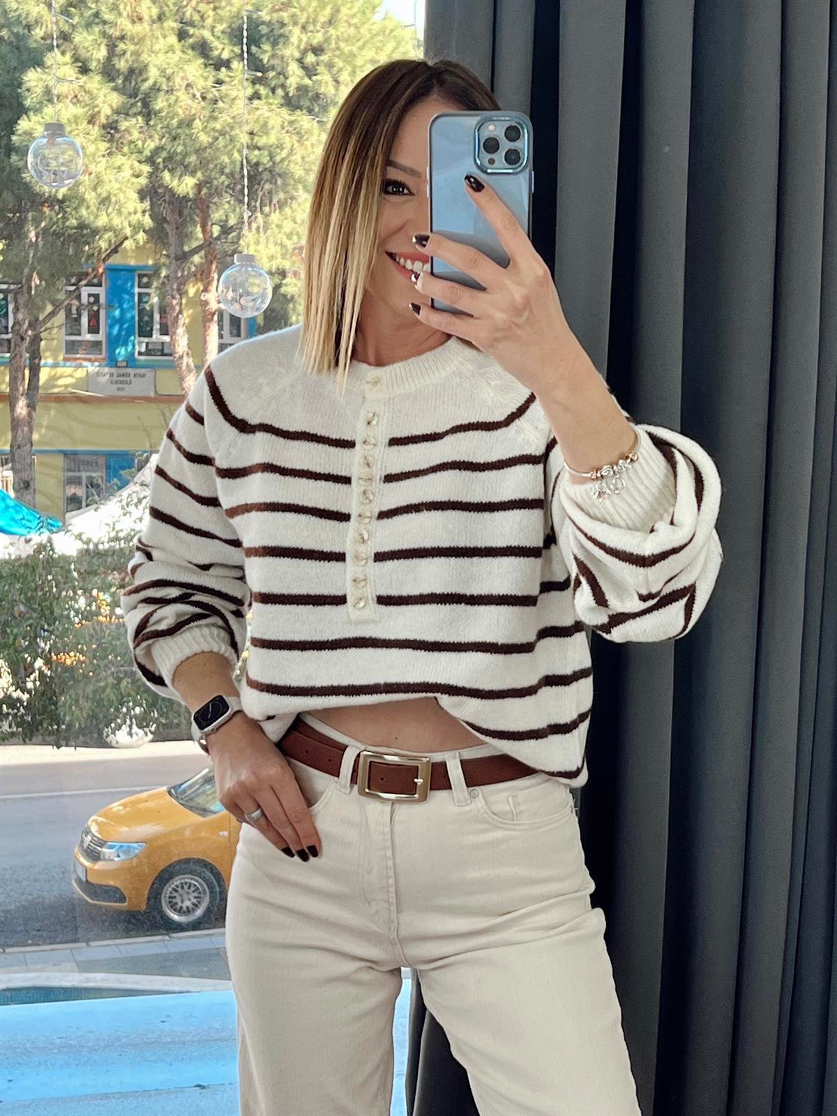 NATURAL MOM FİT BEJ