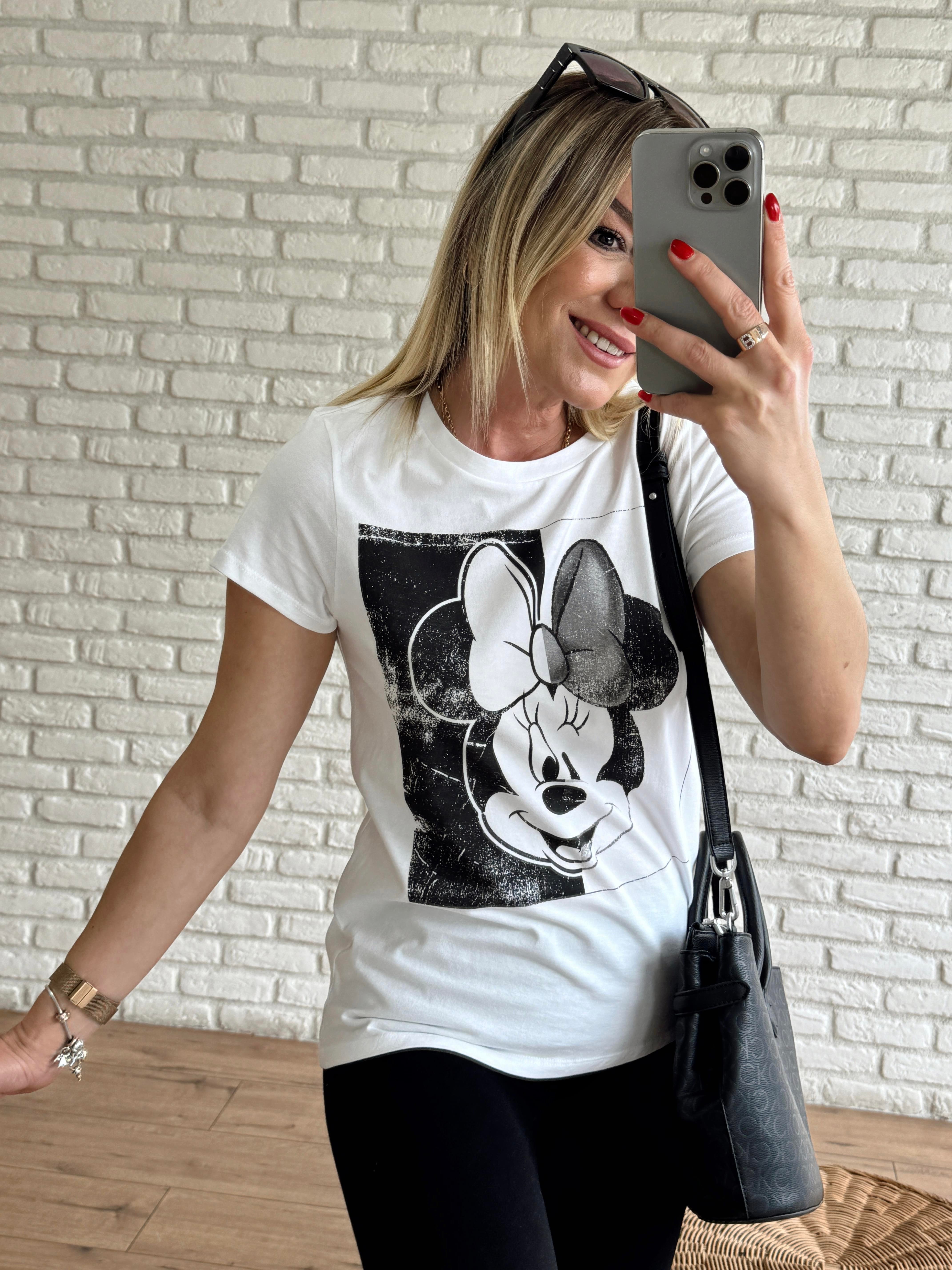 Orj Marka Baskılı Tshirt BEYAZ