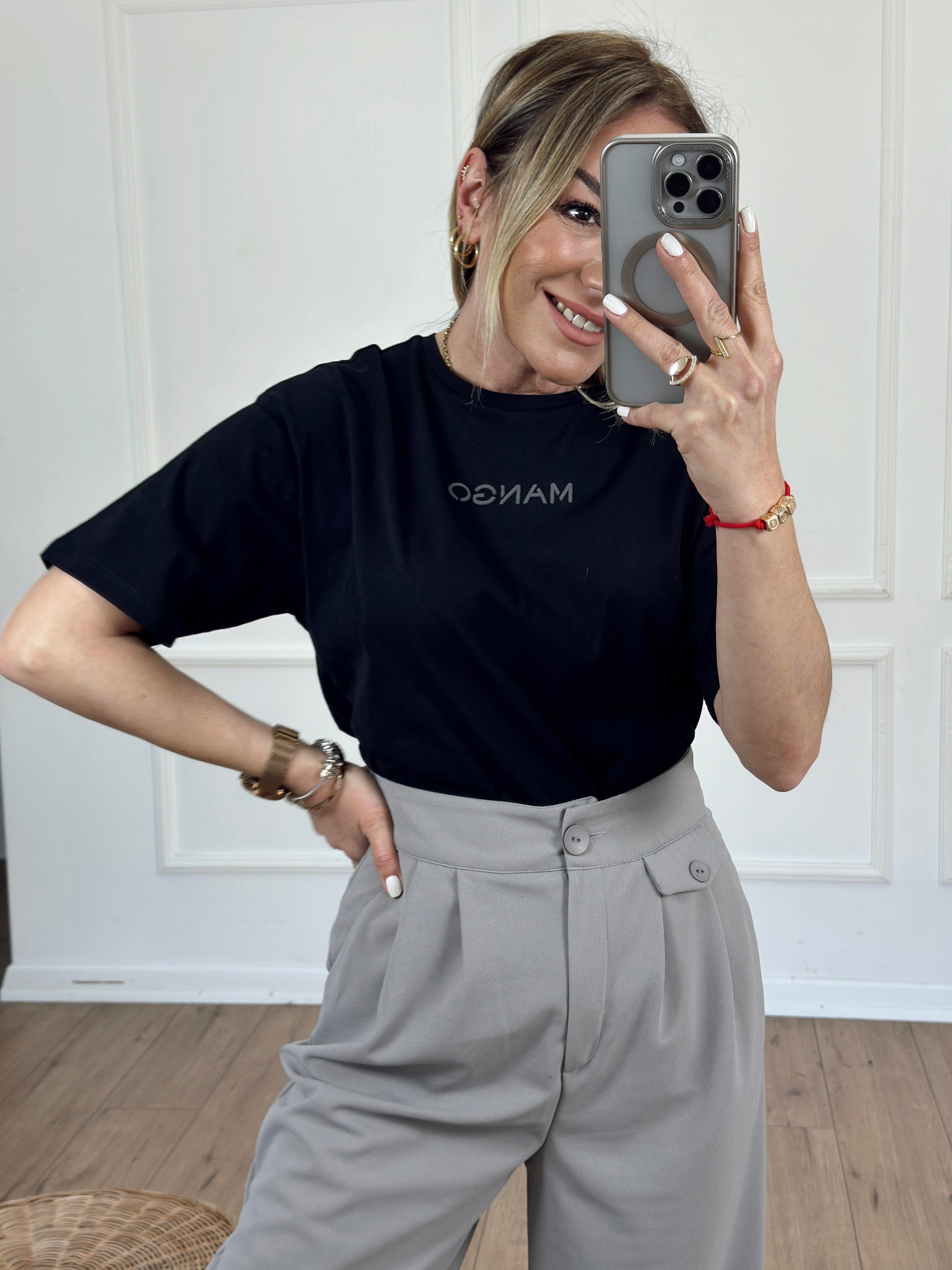 Orj Marka Tshirt SİYAH