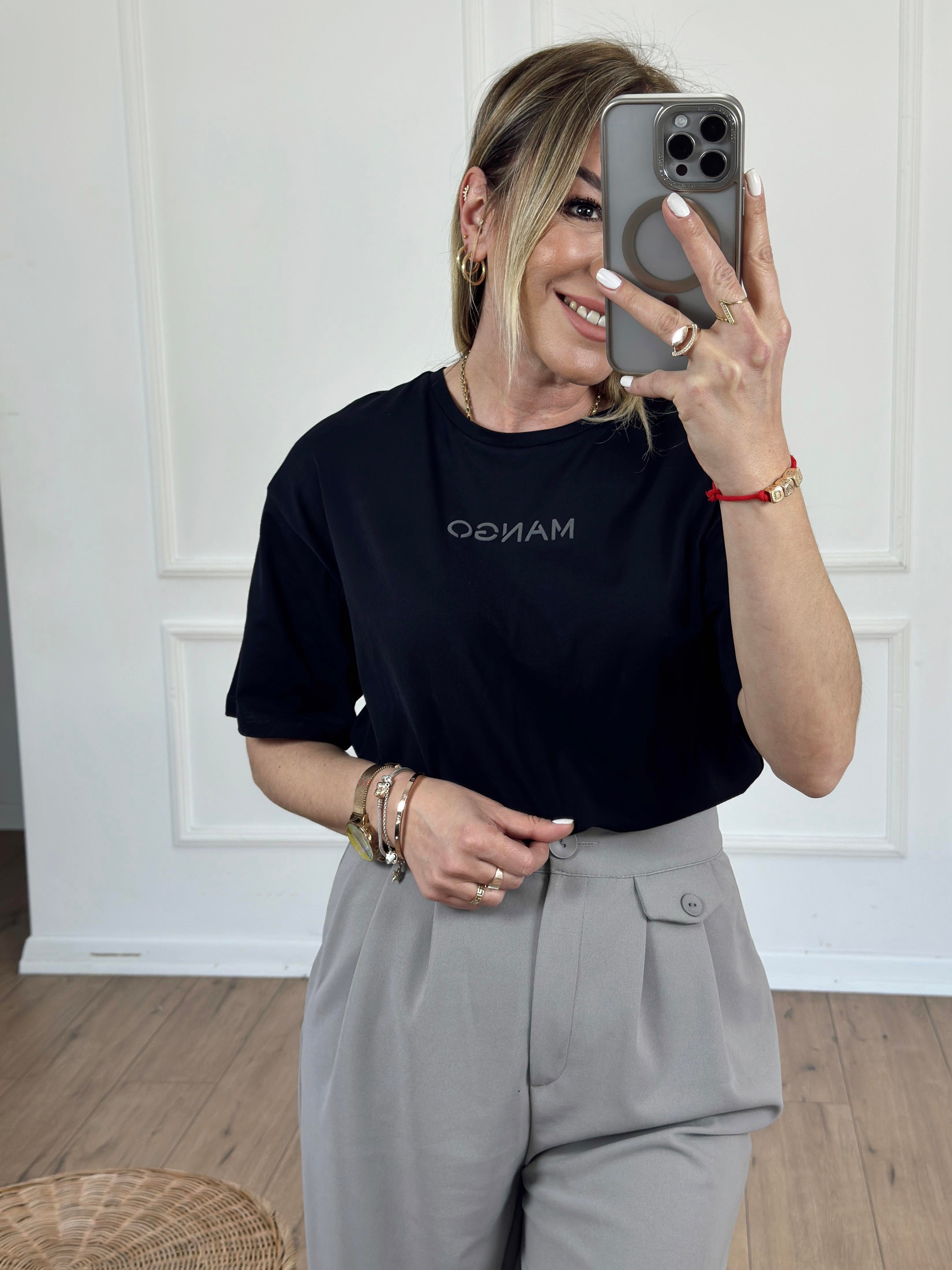Orj Marka Tshirt SİYAH