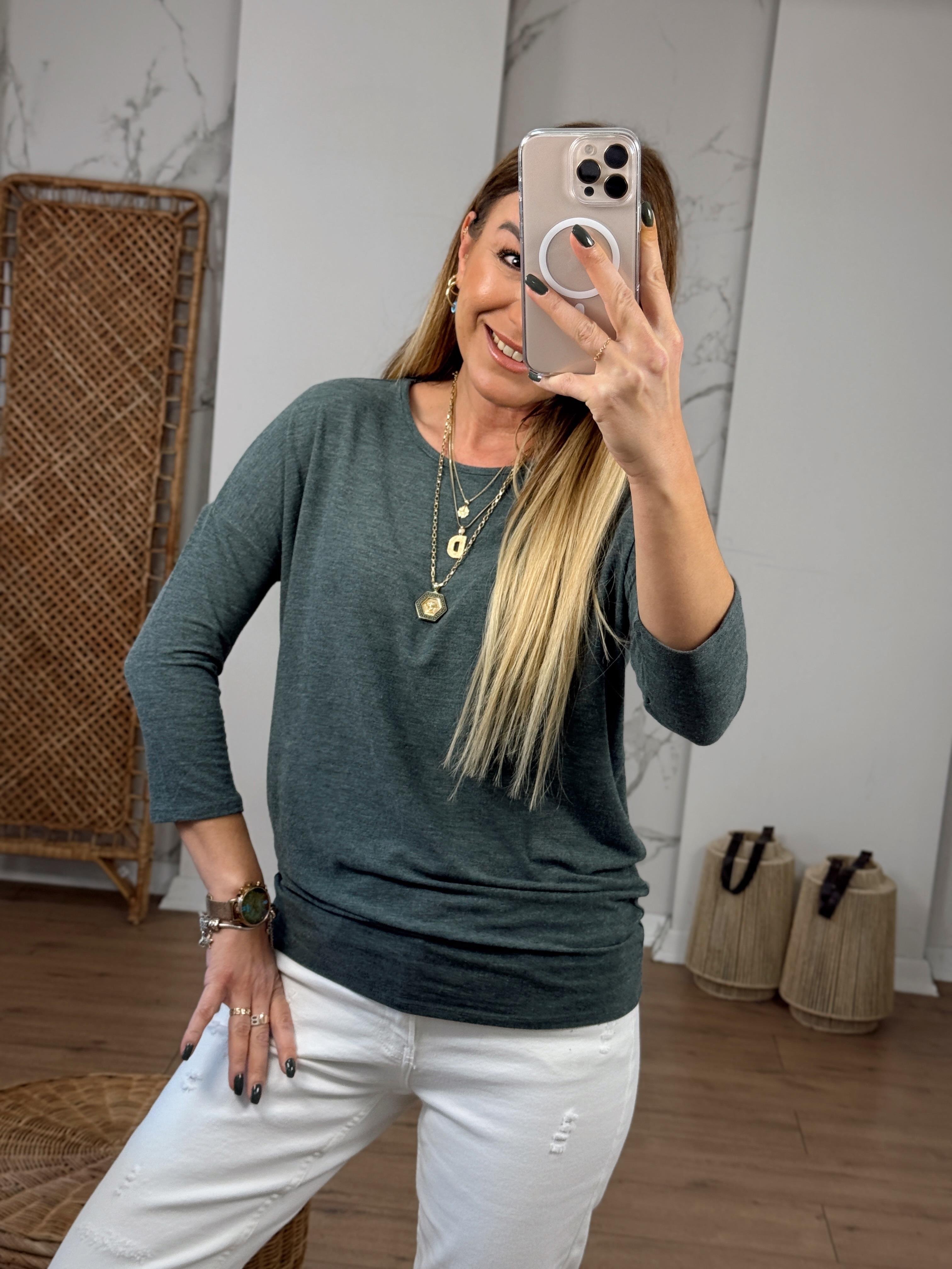 Orj Marka Yumoş Bluz HAKİ