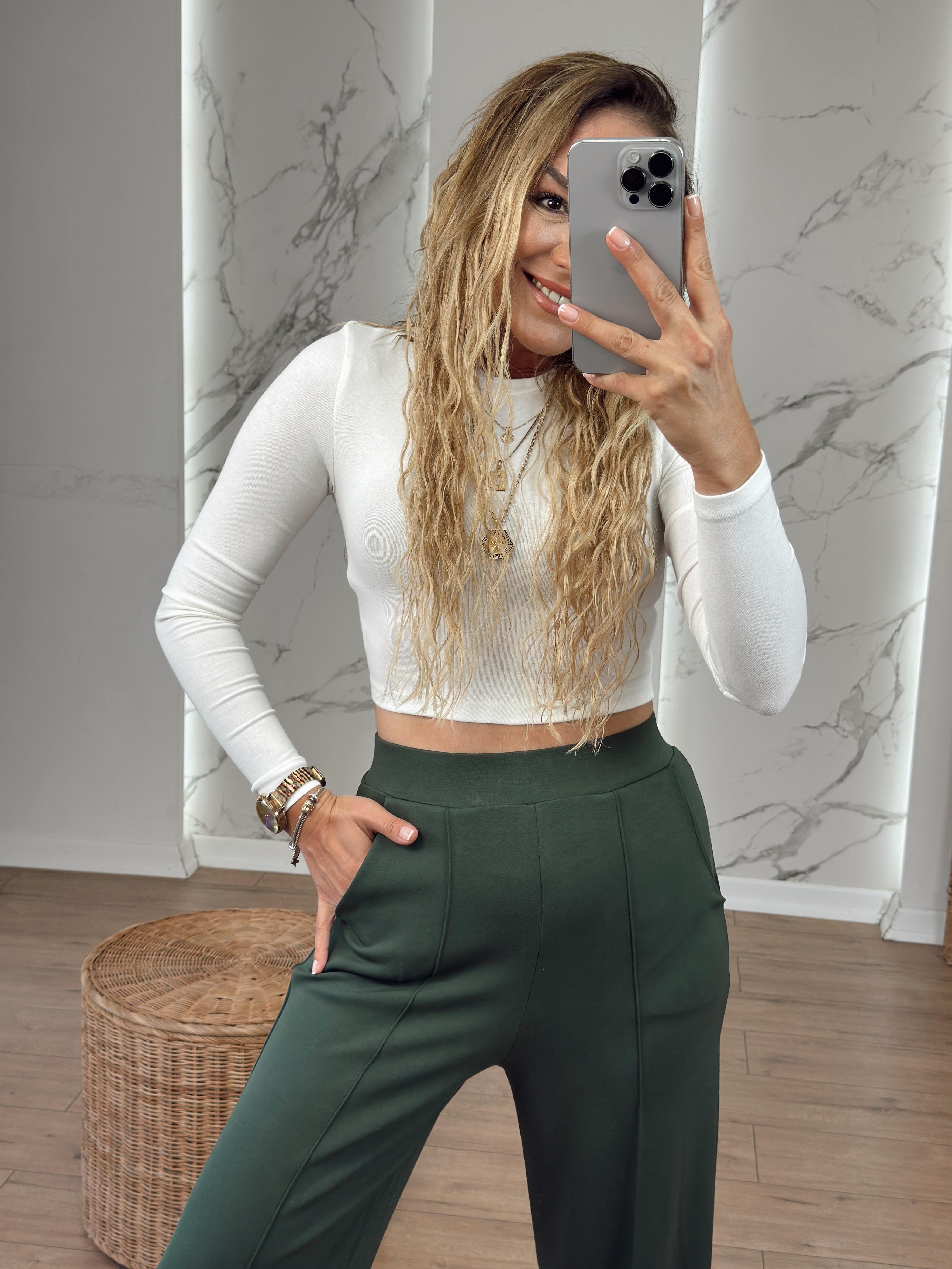 Uzun Kollu Crop EKRU
