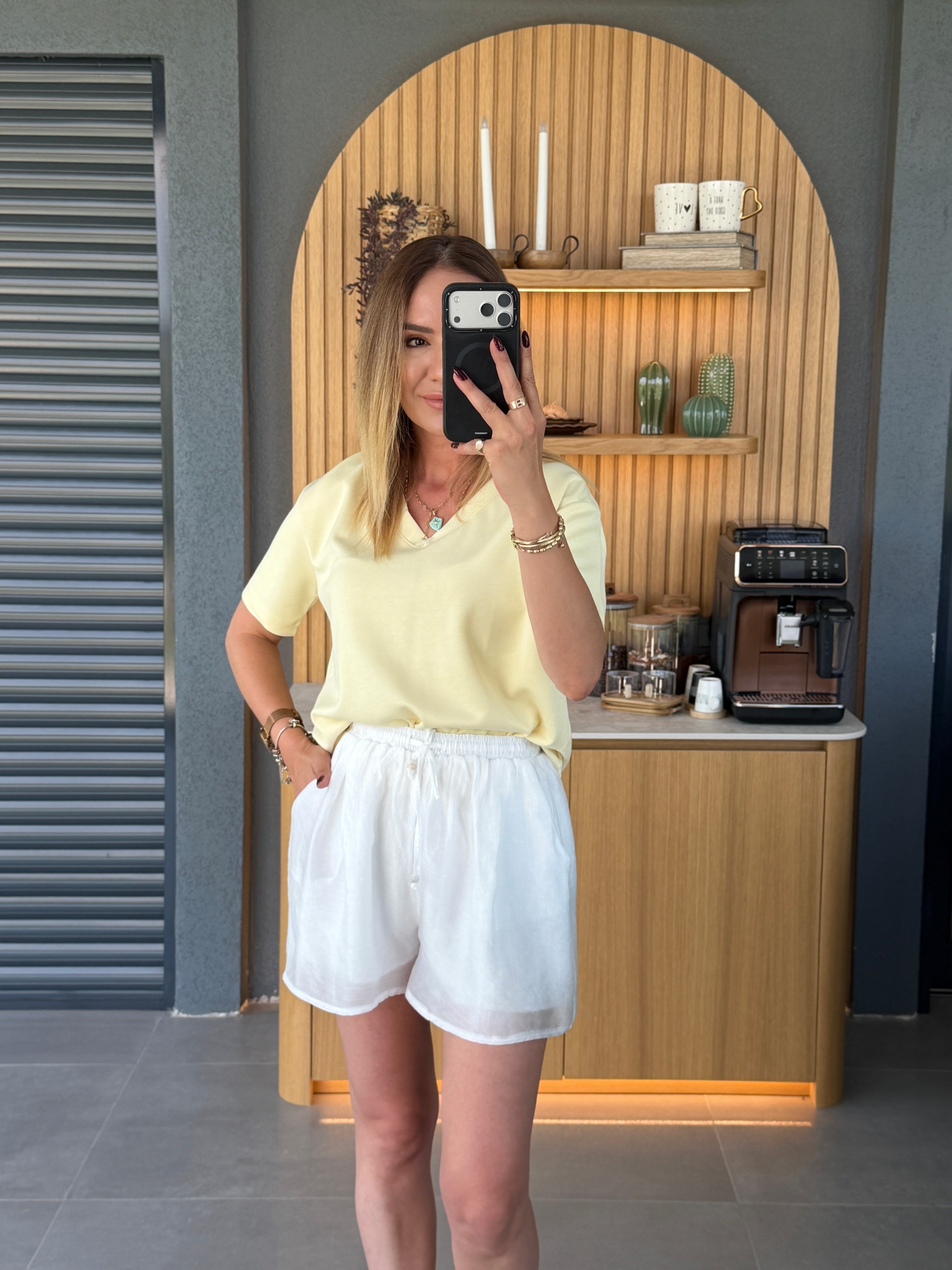 V Yaka Tshirt SARI