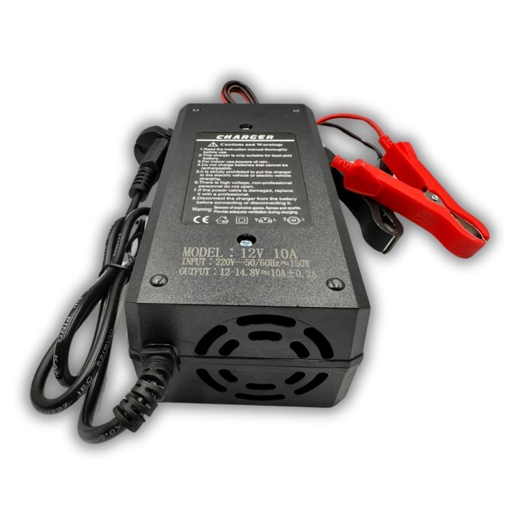 12V 10A Motorsiklet, Araba Akıllı Akü Şarj Cihazı